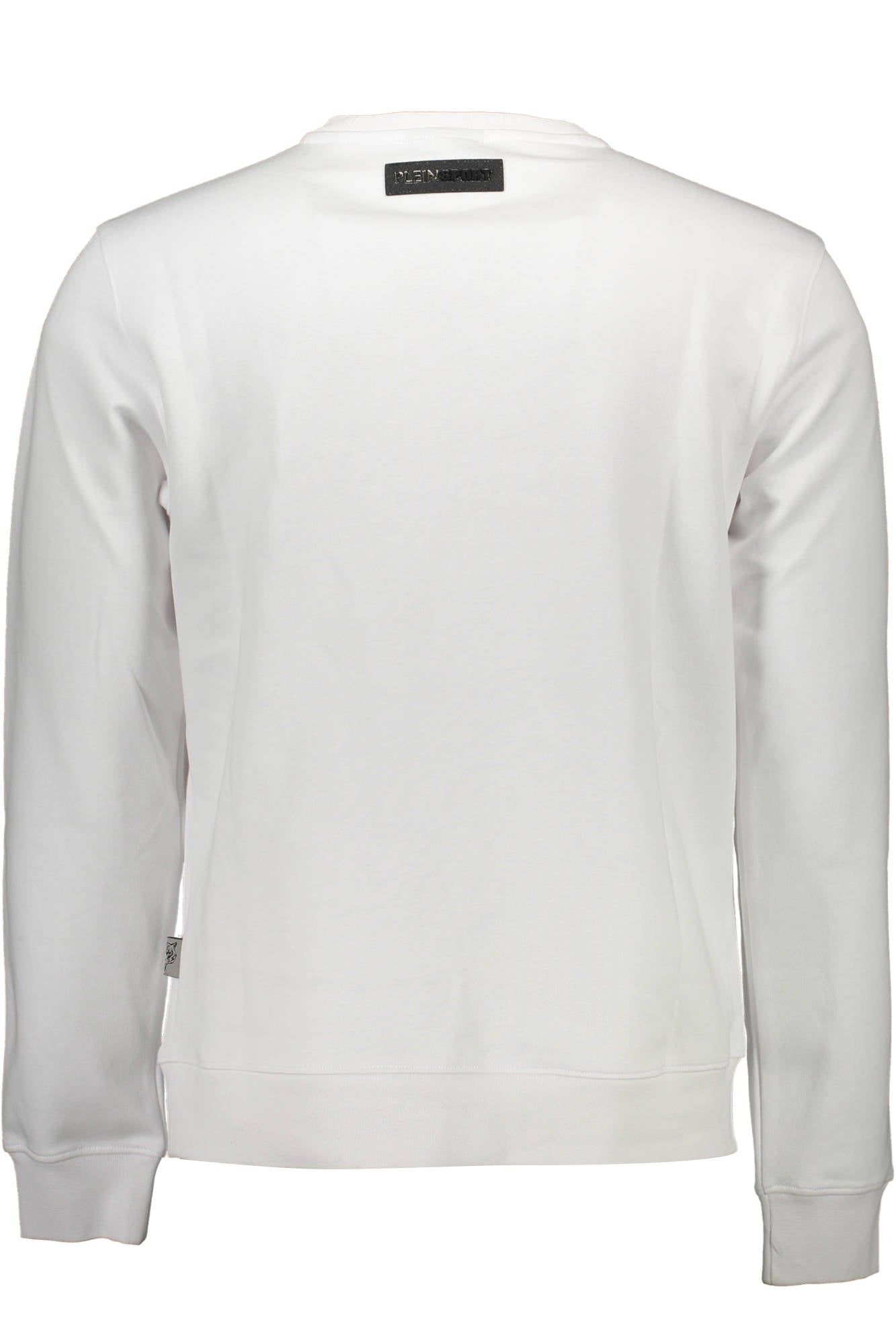 PLEIN SPORT MENS ZIP-UP SWEATSHIRT WHITE
