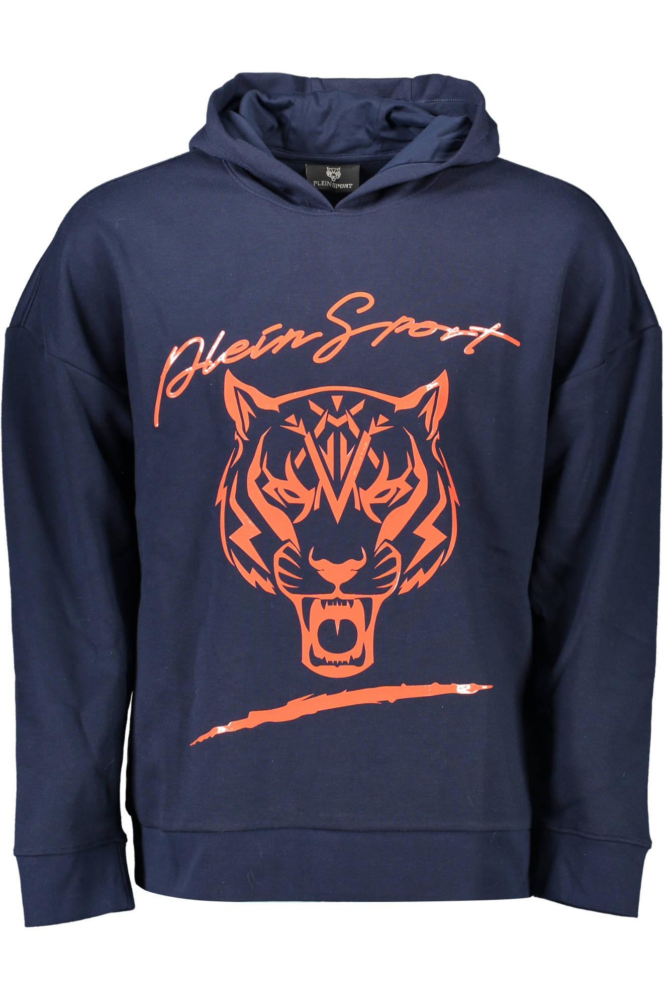 PLEIN SPORT SWEATSHIRT WITHOUT ZIP MEN BLUE