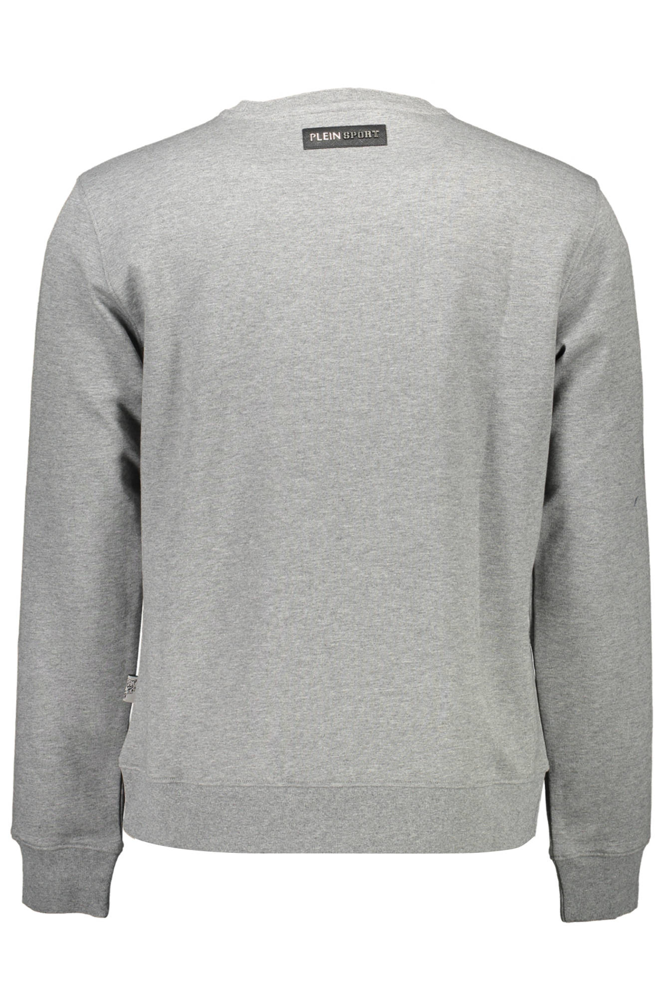 PLEIN SPORT MENS ZIP-FREE SWEATSHIRT GREY
