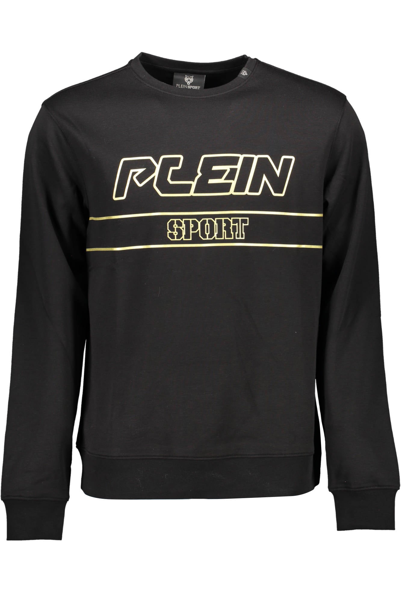 PLEIN SPORT MENS BLACK ZIP-UP SWEATSHIRT