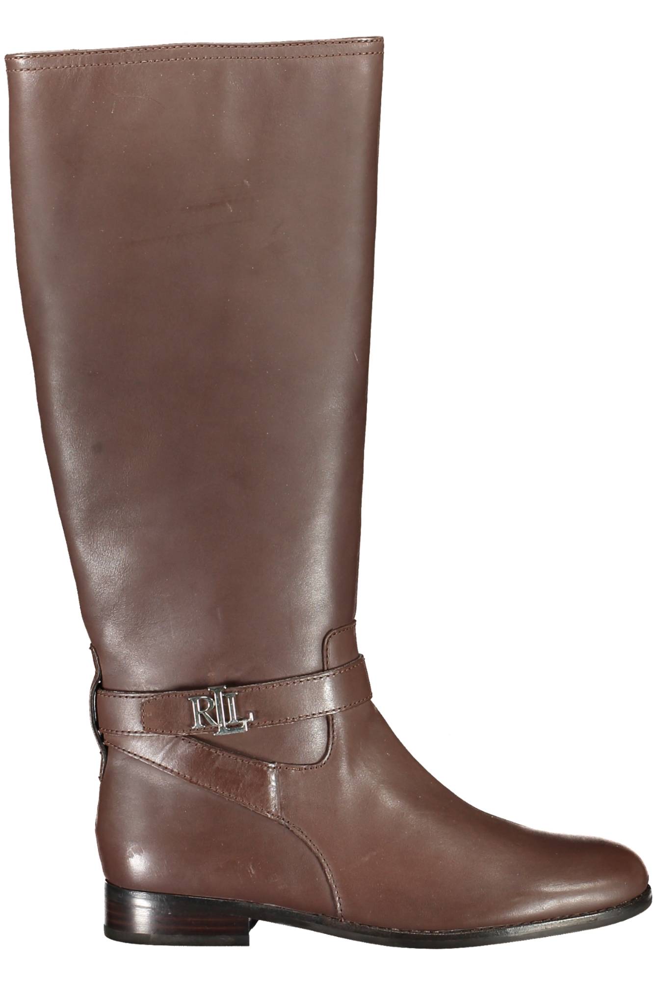 RALPH LAUREN BROWN WOMENS BOOT SHOES