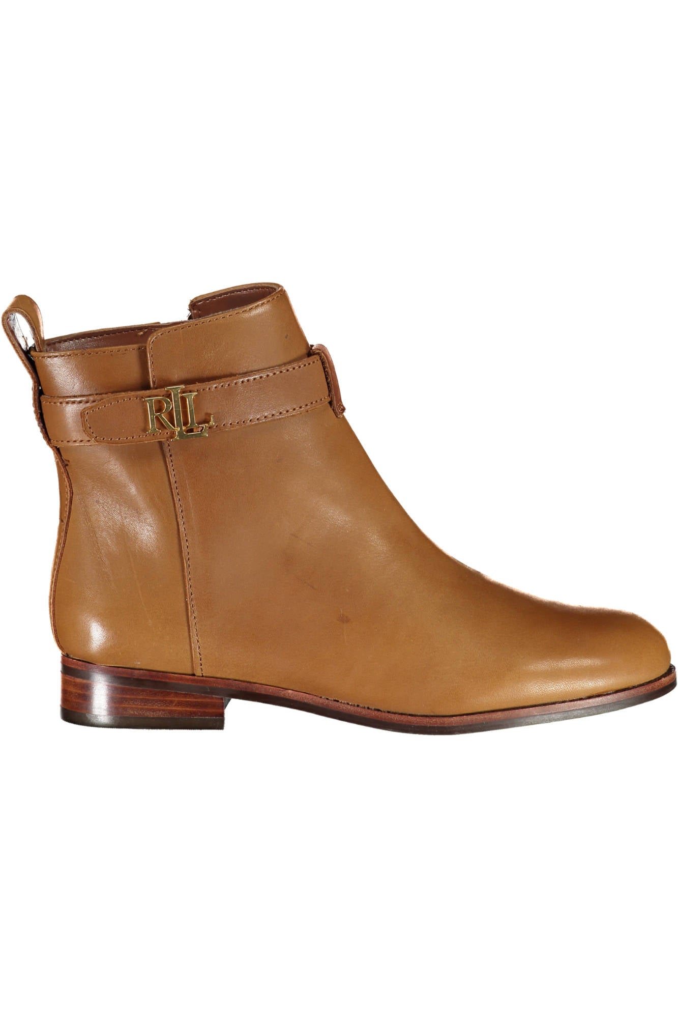 RALPH LAUREN BROWN WOMENS BOOT SHOES