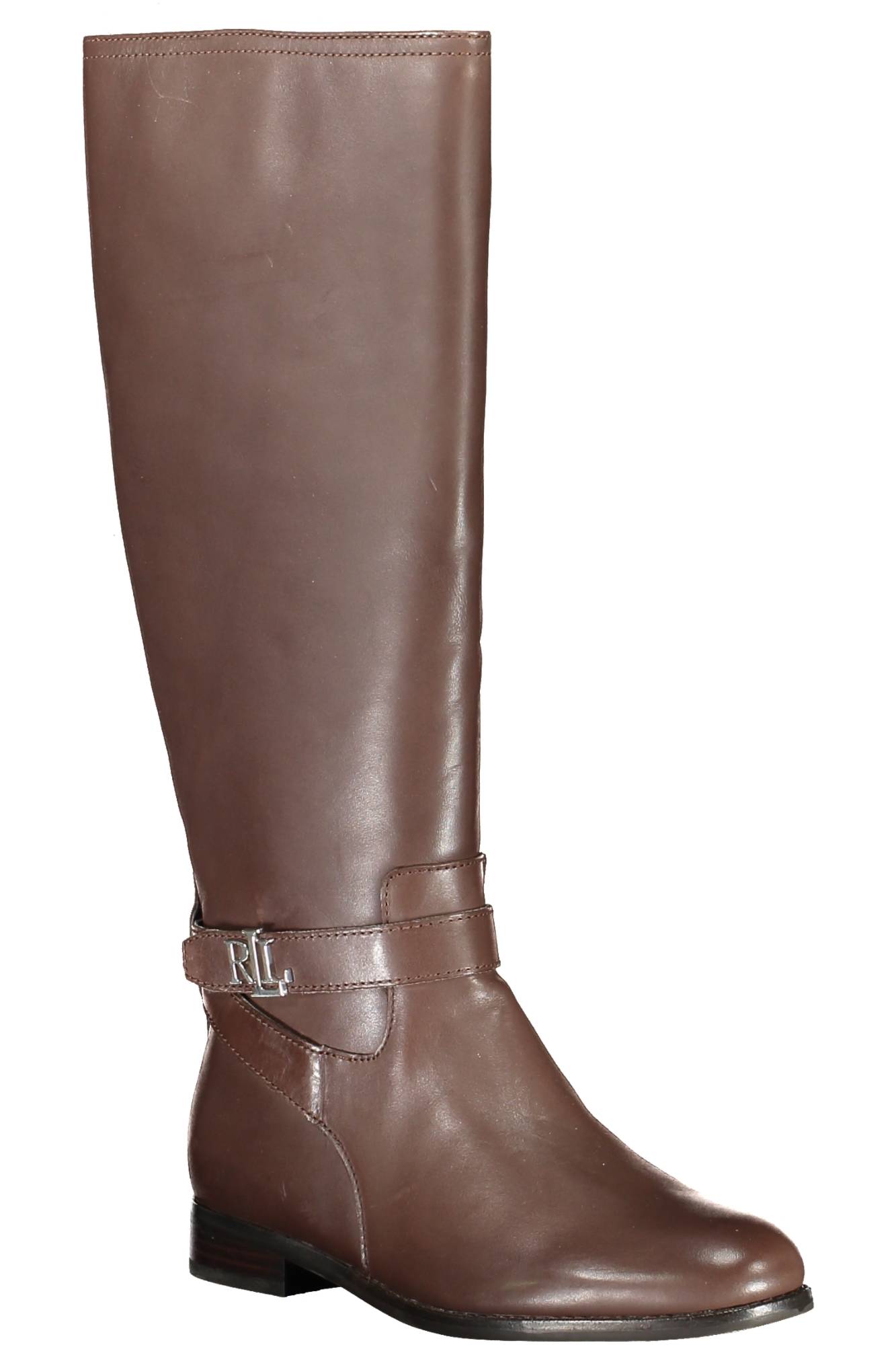 RALPH LAUREN BROWN WOMENS BOOT SHOES