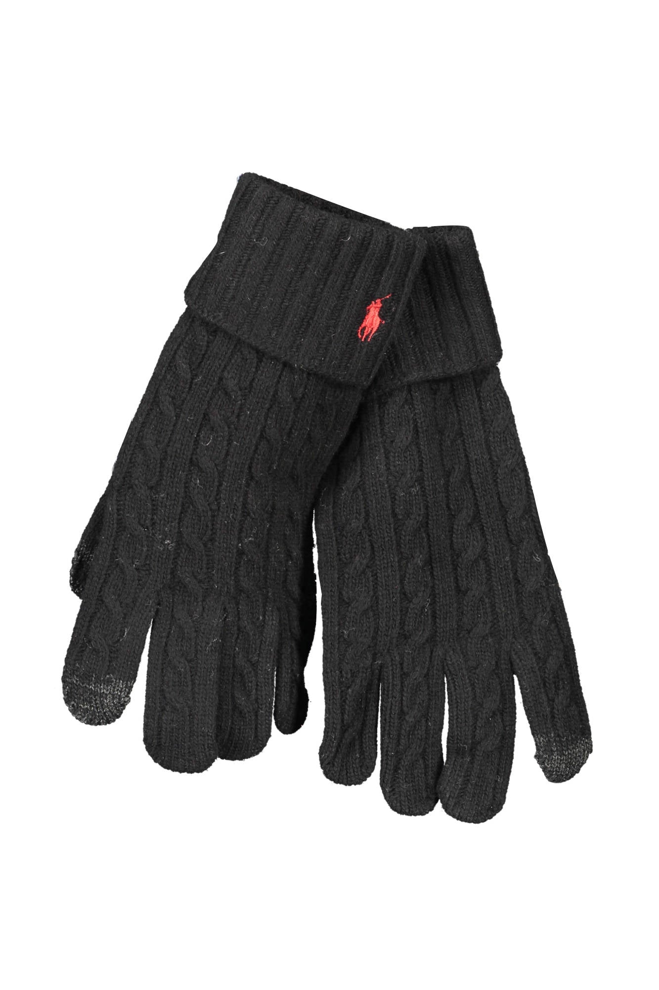 RALPH LAUREN MENS BLACK GLOVES
