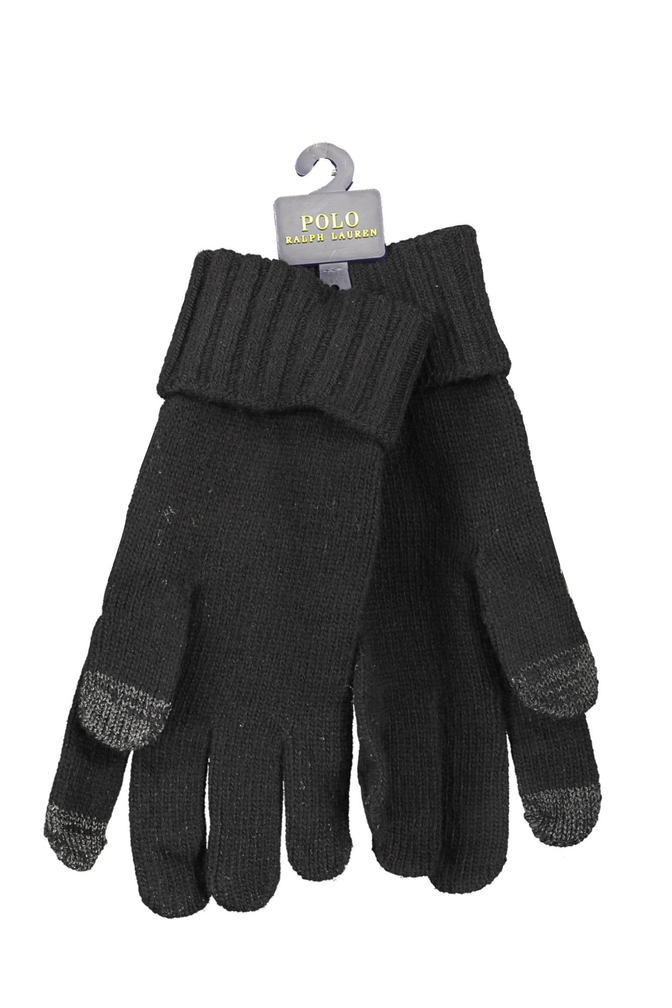 RALPH LAUREN MENS BLACK GLOVES