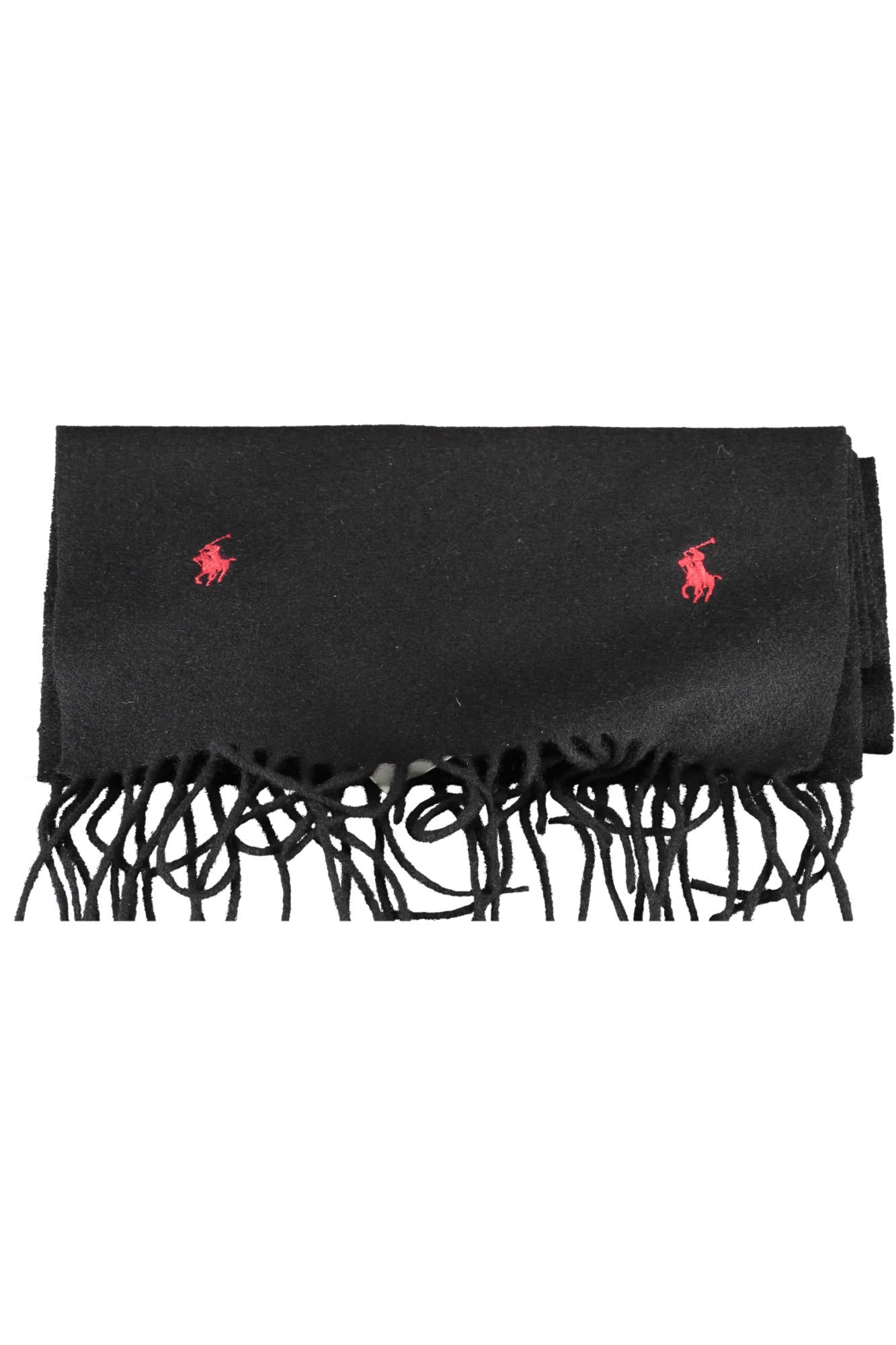 RALPH LAUREN MENS BLACK SCARF