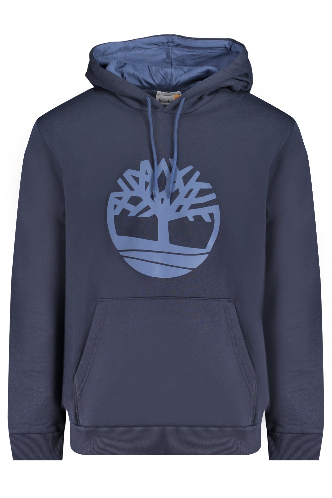 TIMBERLAND MENS BLUE ZIP-UP SWEATSHIRT