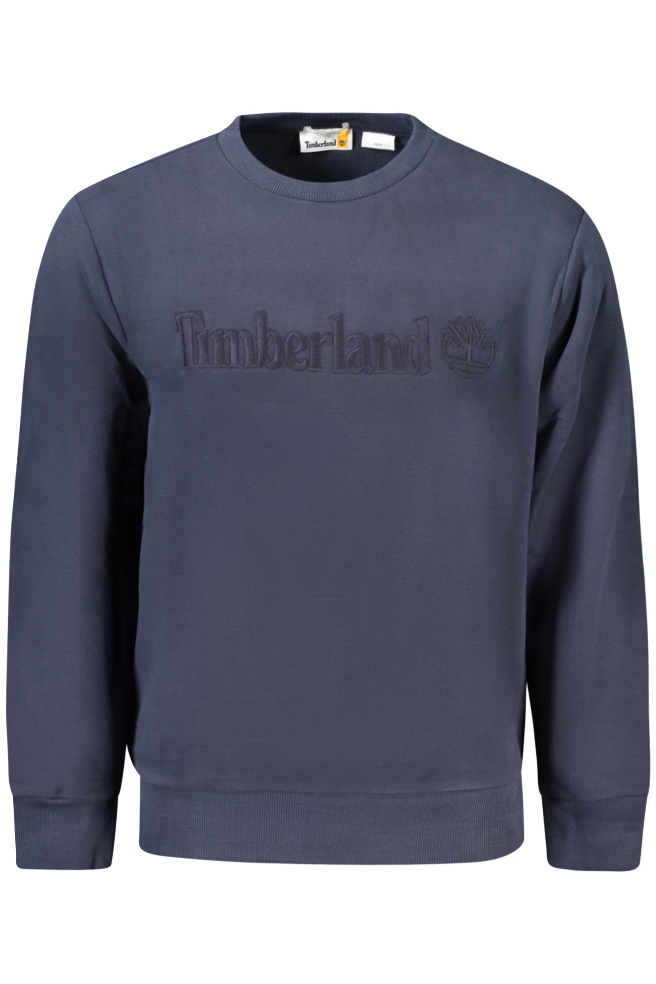 TIMBERLAND MENS BLUE ZIP-UP SWEATSHIRT