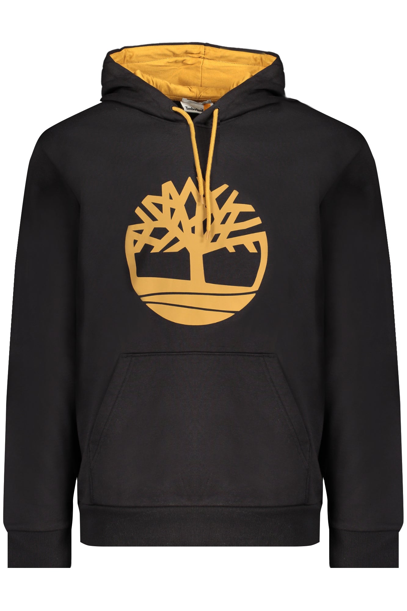 TIMBERLAND MENS BLACK ZIP-UP SWEATSHIRT