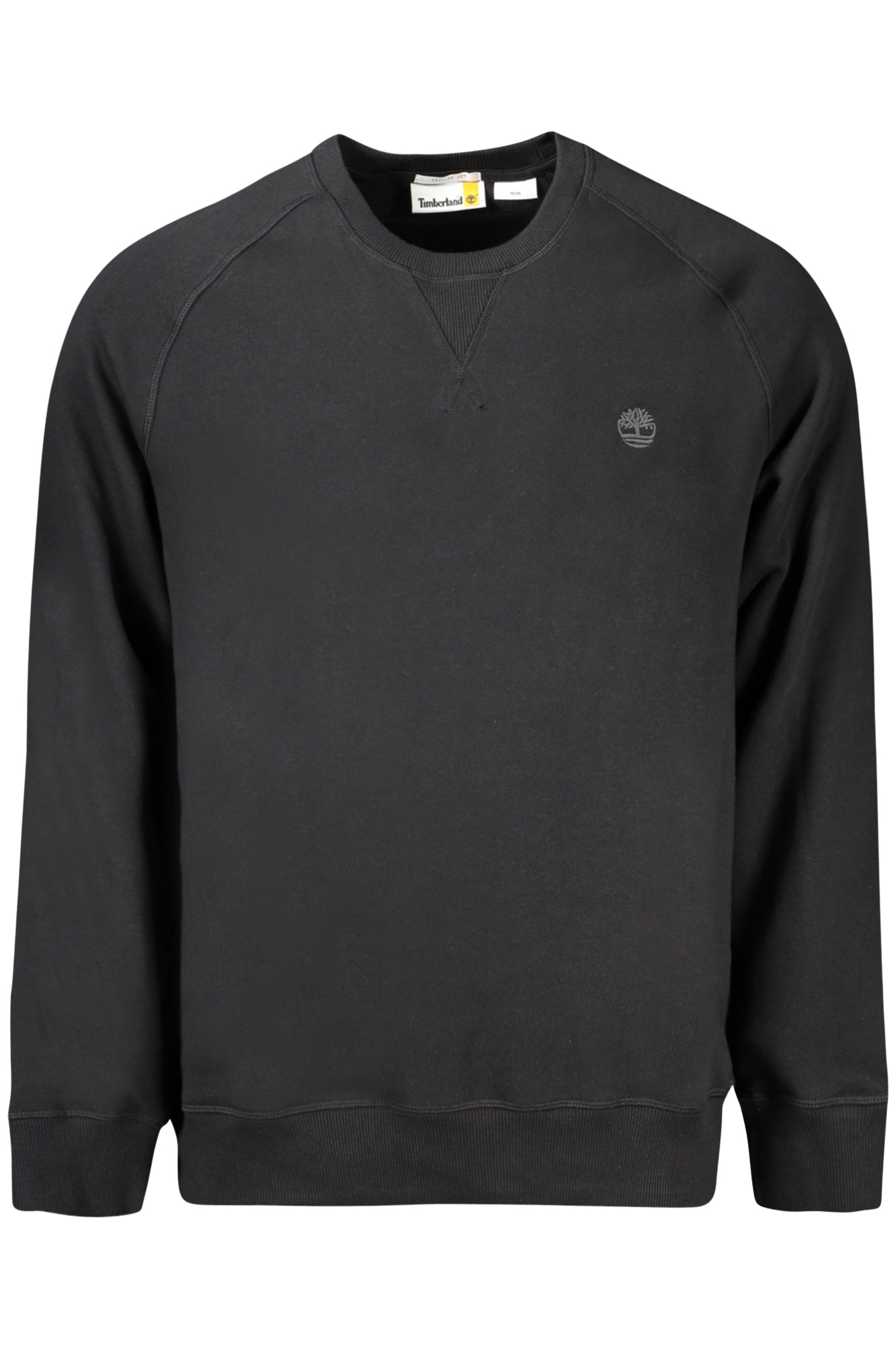 TIMBERLAND MENS BLACK ZIP-UP SWEATSHIRT