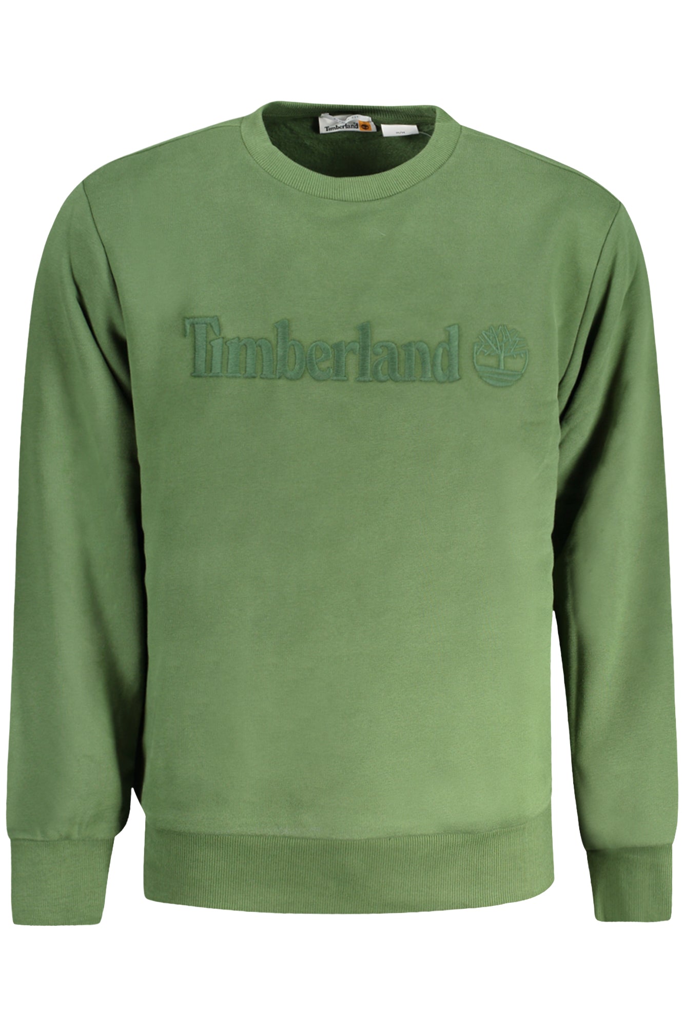 TIMBERLAND MENS ZIP-UP SWEATSHIRT GREEN