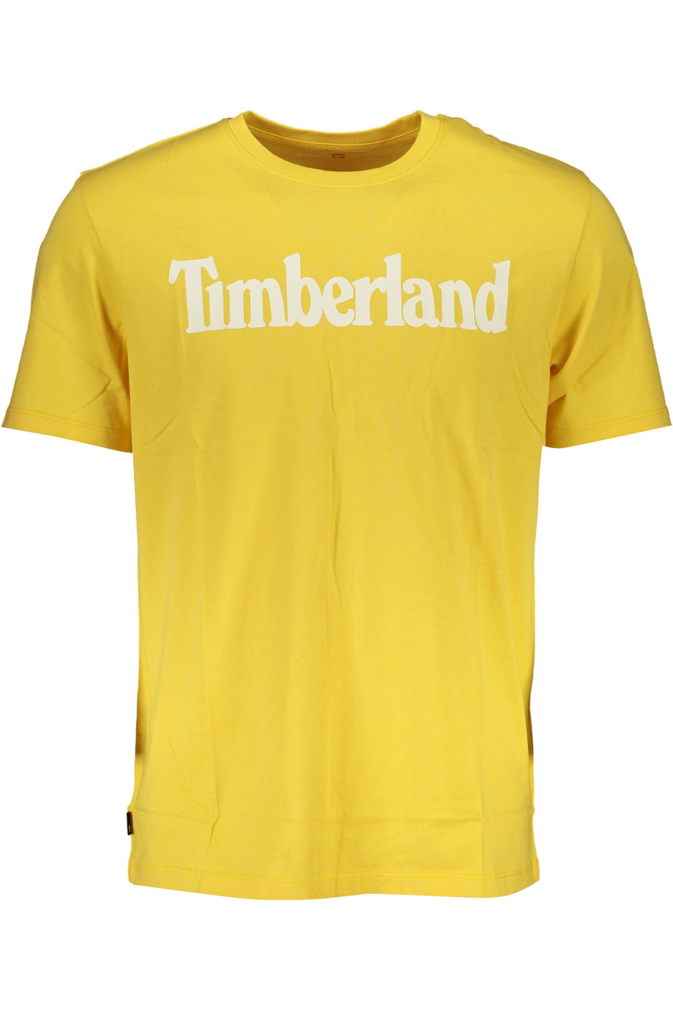 TIMBERLAND YELLOW MENS SHORT SLEEVED T-SHIRT