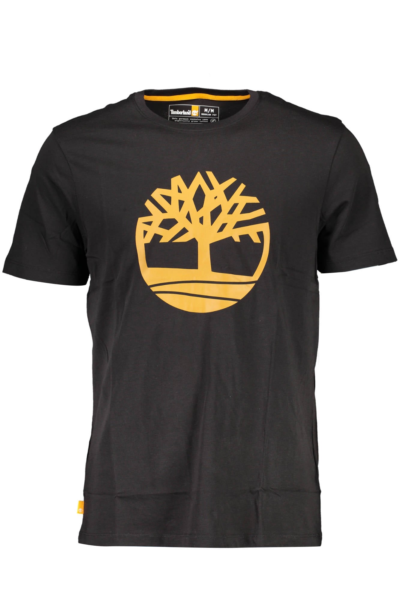TIMBERLAND MENS SHORT SLEEVE T-SHIRT BLACK