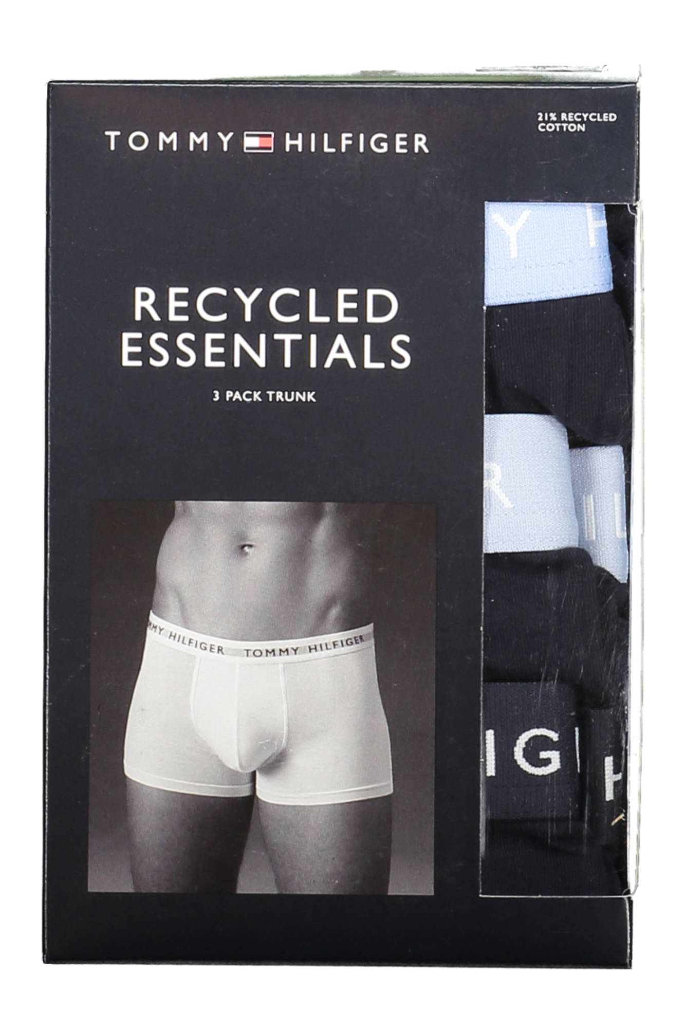 TOMMY HILFIGER MENS BOXER BLACK