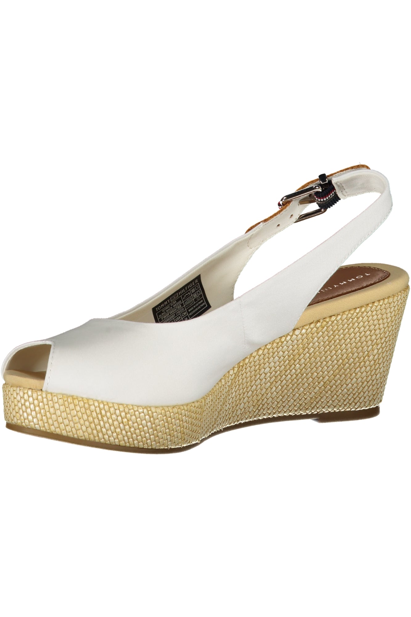 TOMMY HILFIGER WOMENS WHITE SANDAL FOOTWEAR