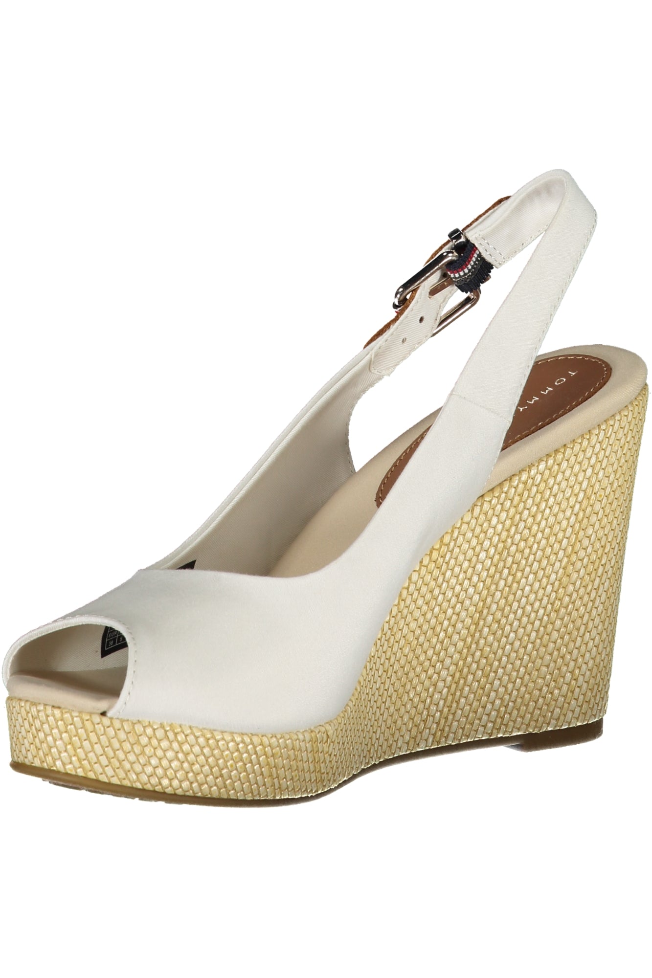 TOMMY HILFIGER WOMENS WHITE SANDAL FOOTWEAR