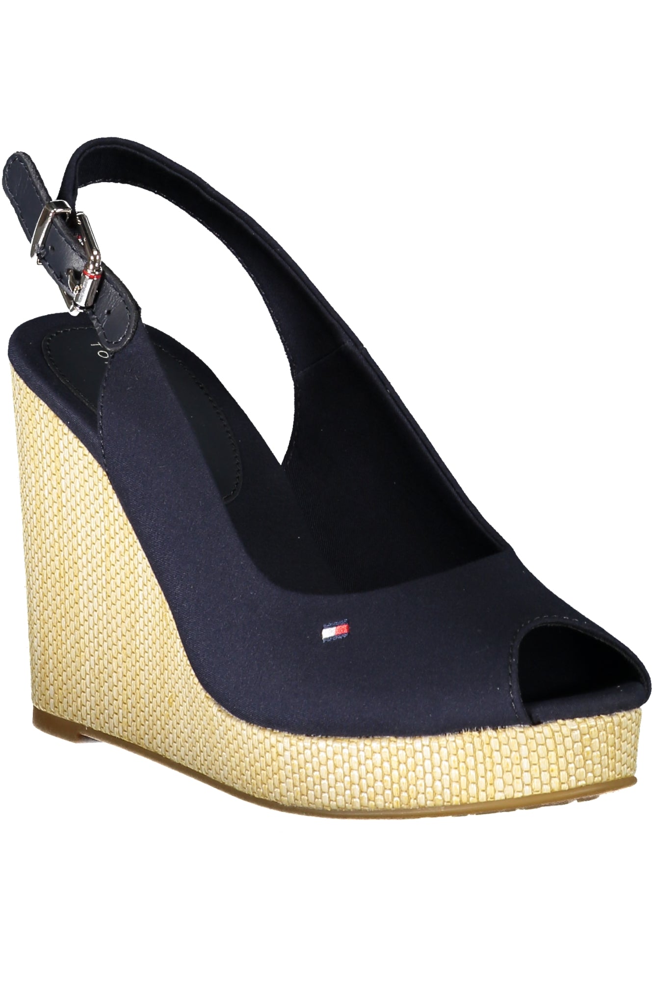 TOMMY HILFIGER WOMENS BLUE SANDAL SHOE