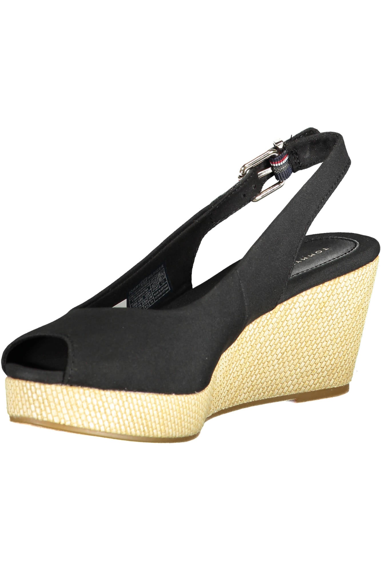TOMMY HILFIGER WOMENS SANDAL FOOTWEAR BLACK