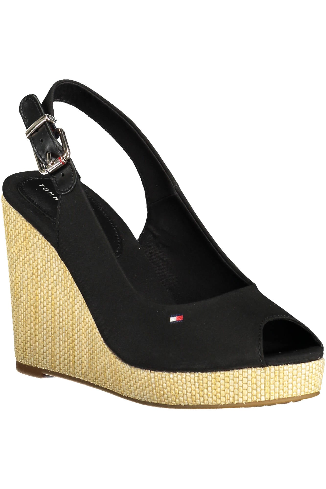 TOMMY HILFIGER WOMENS SANDAL FOOTWEAR BLACK