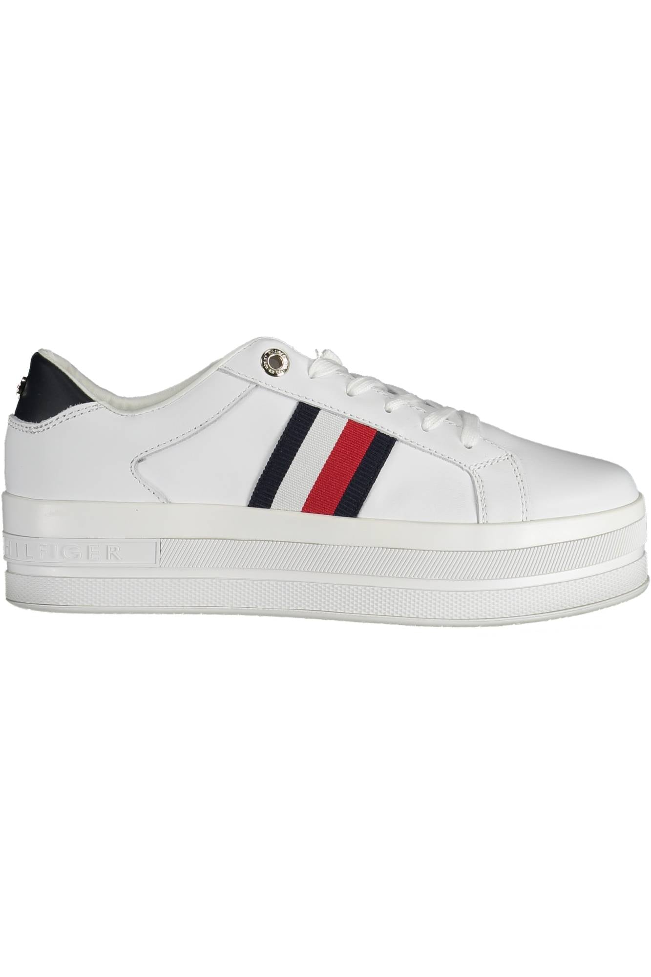 TOMMY HILFIGER WOMENS WHITE SPORTS SHOES