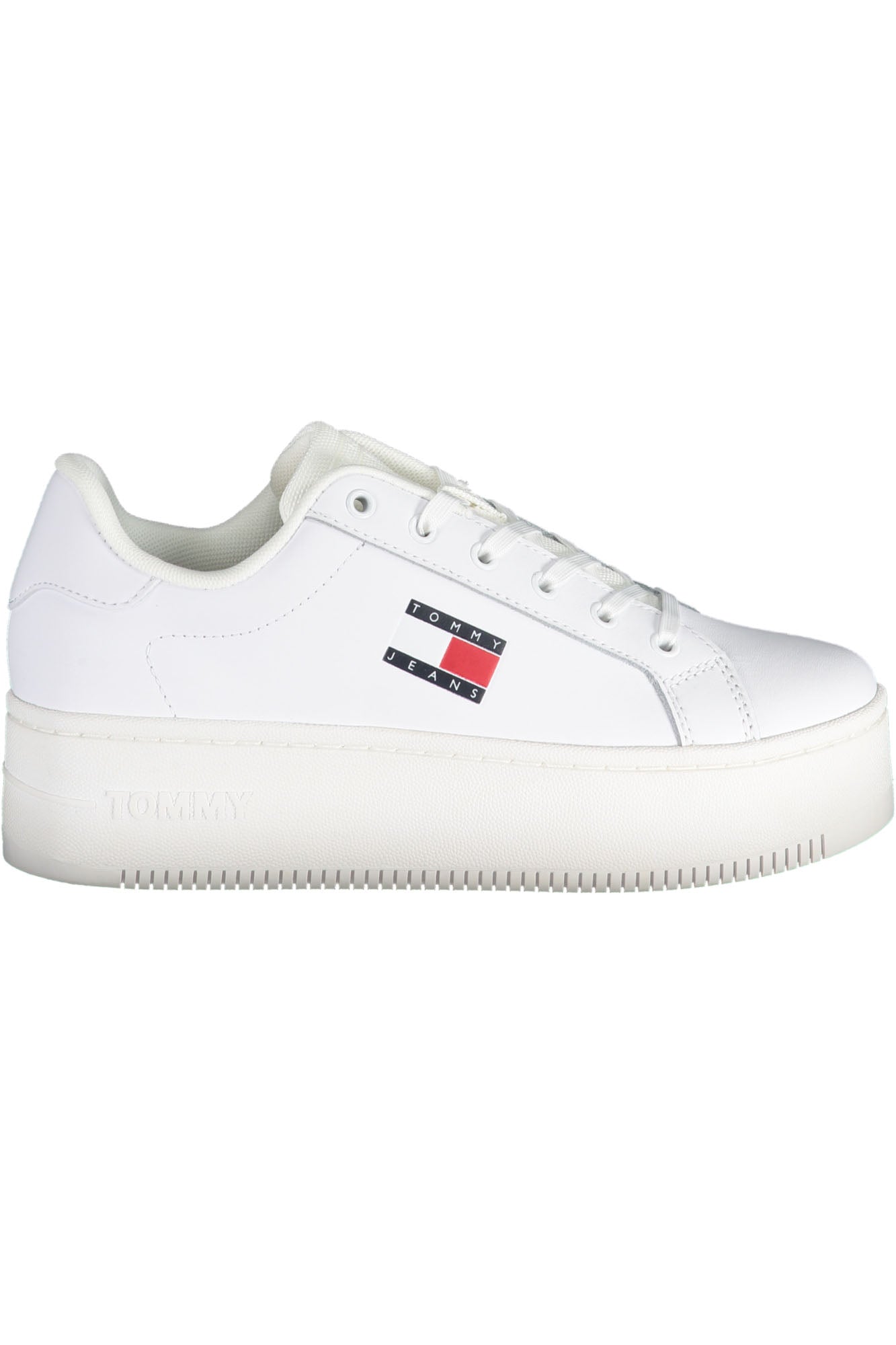 TOMMY HILFIGER WHITE WOMENS SPORTS SHOES