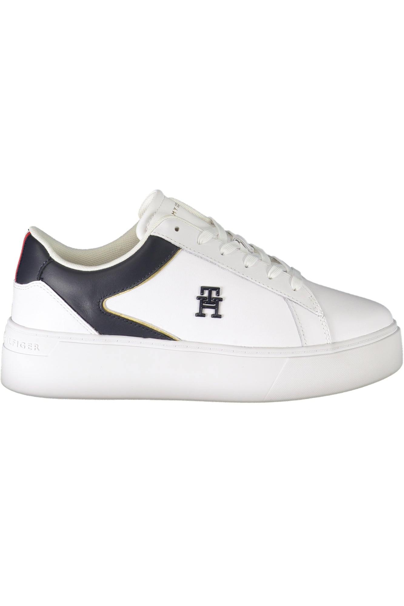 TOMMY HILFIGER WHITE WOMENS SPORTS SHOES