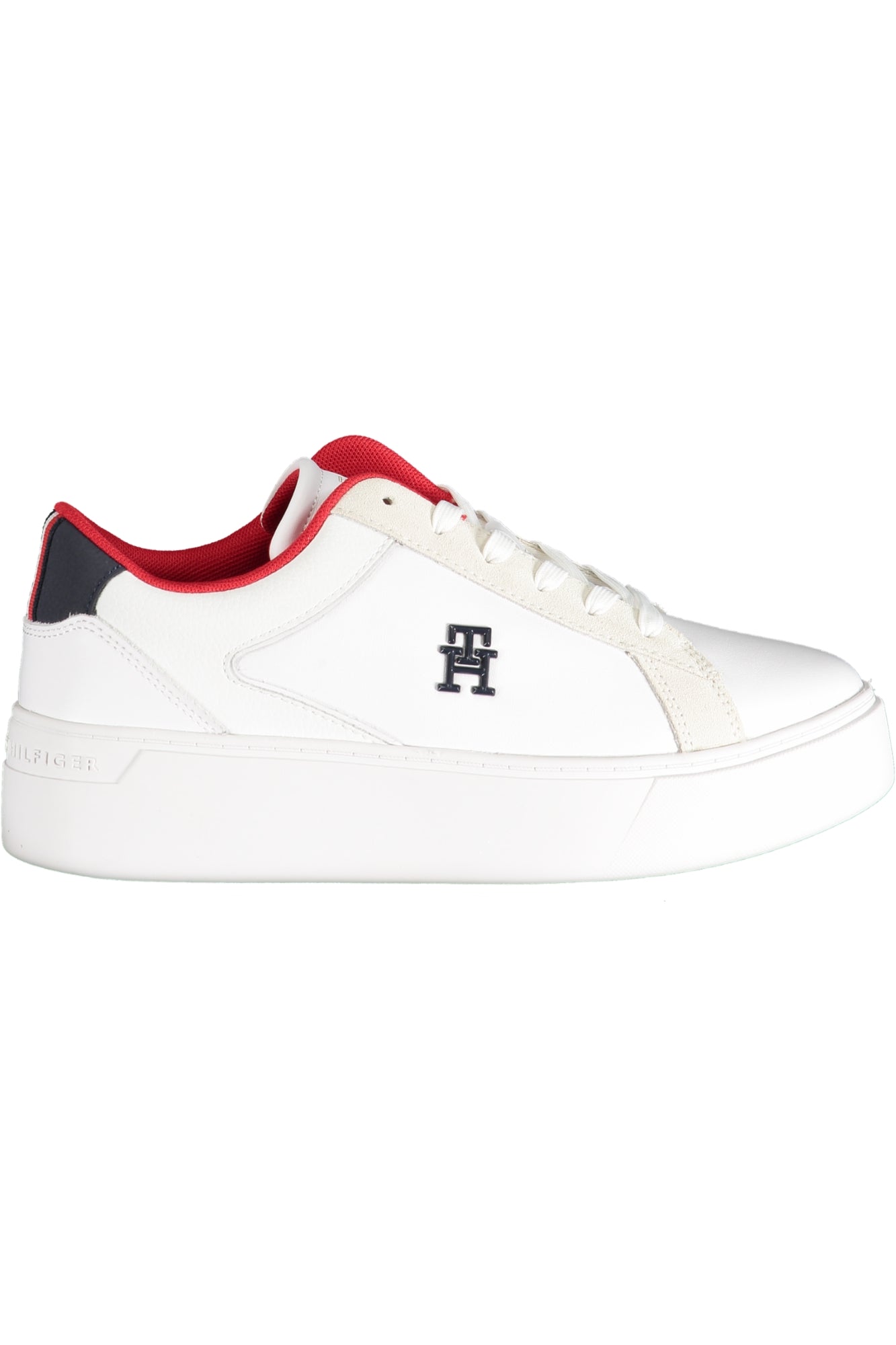 TOMMY HILFIGER WHITE WOMENS SPORTS SHOES