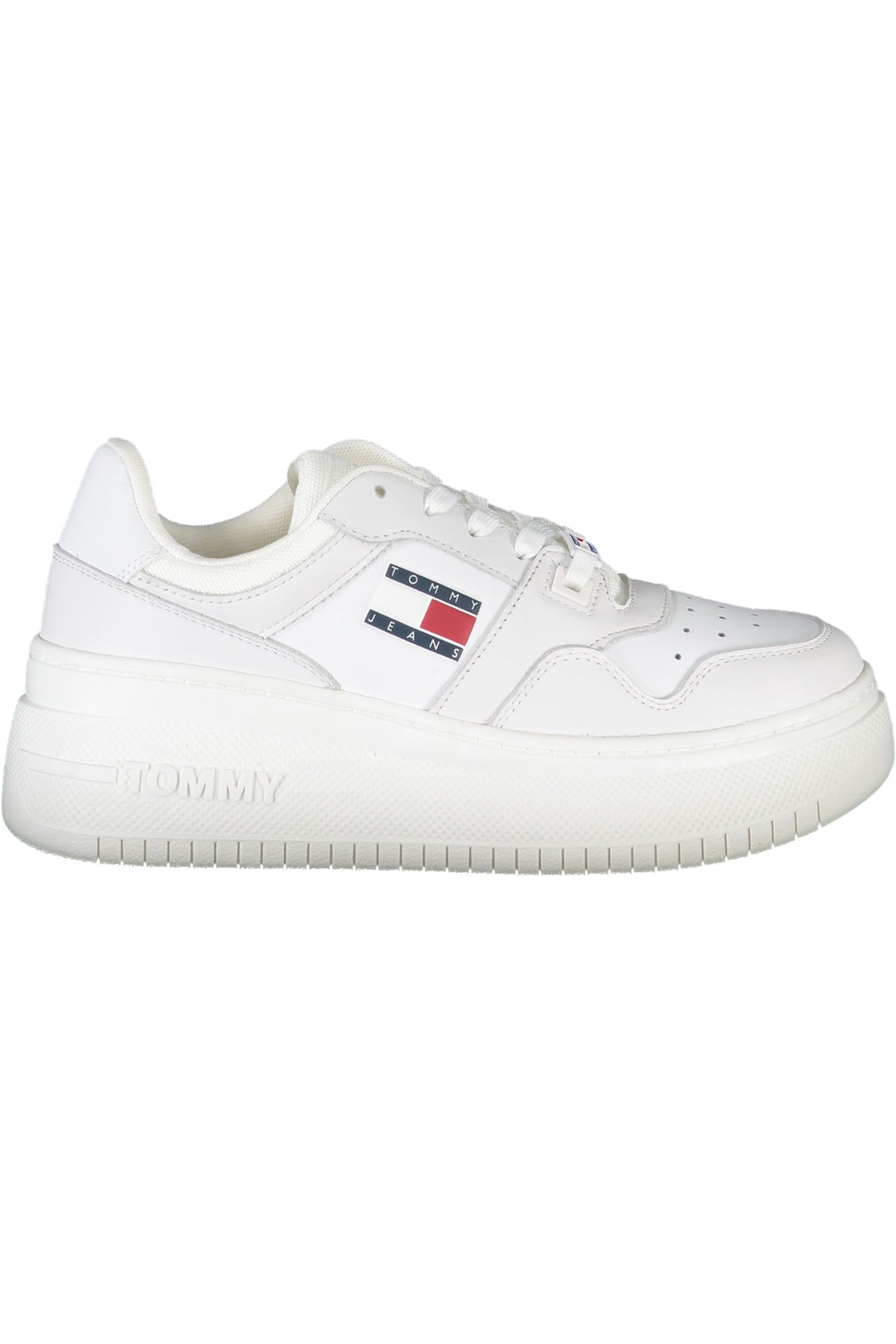 TOMMY HILFIGER WHITE WOMENS SPORTS SHOES