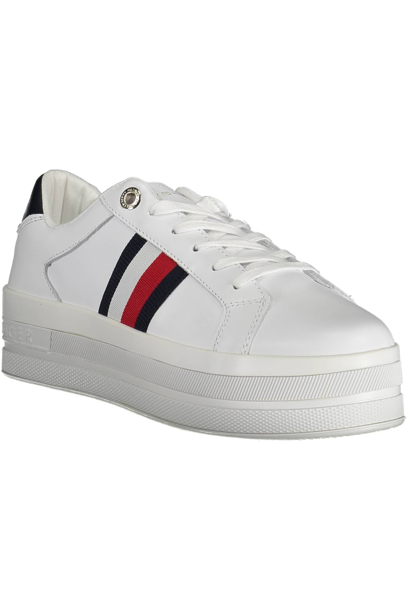 TOMMY HILFIGER WOMENS WHITE SPORTS SHOES