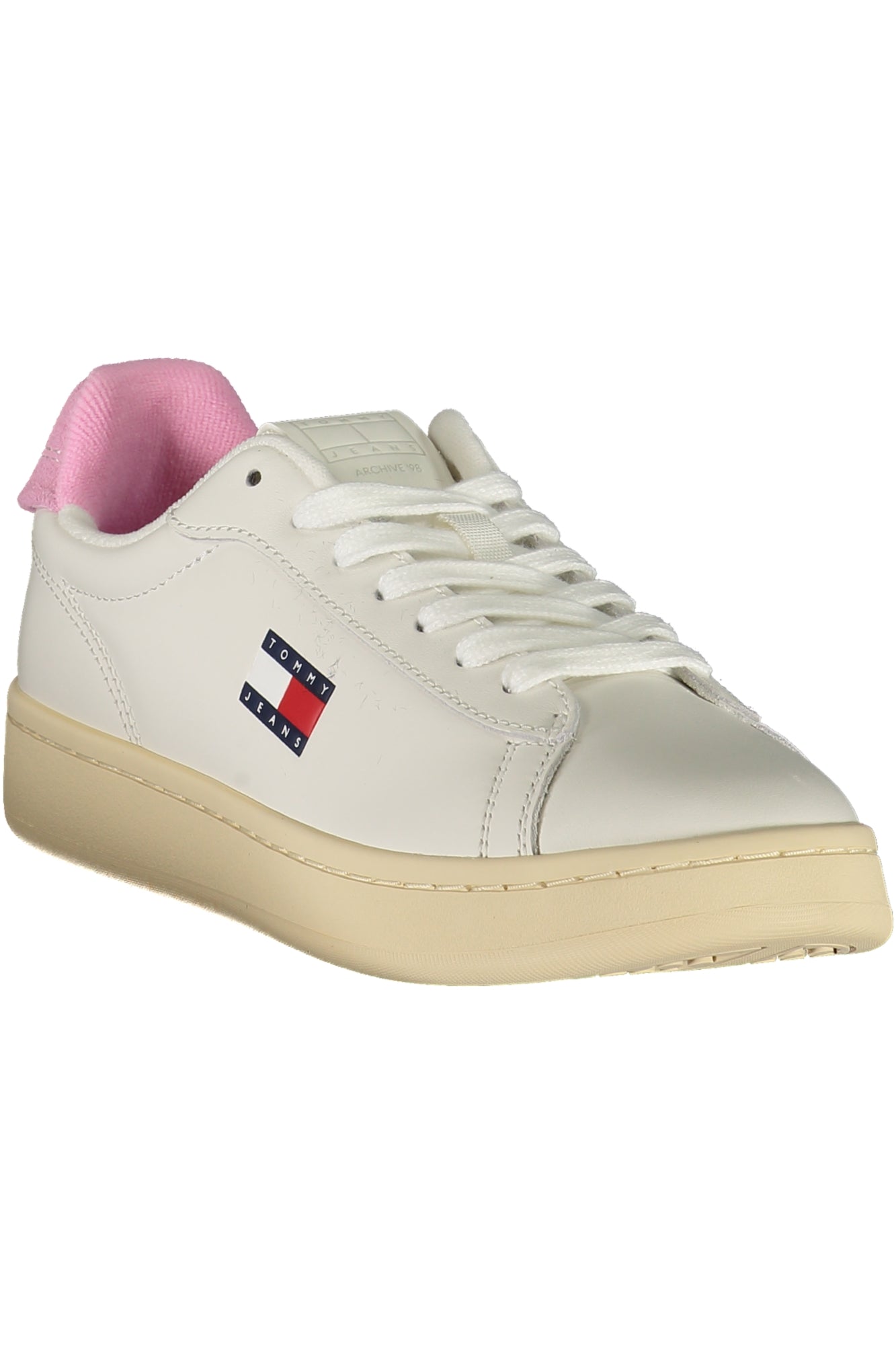 TOMMY HILFIGER WOMENS WHITE SPORTS SHOES