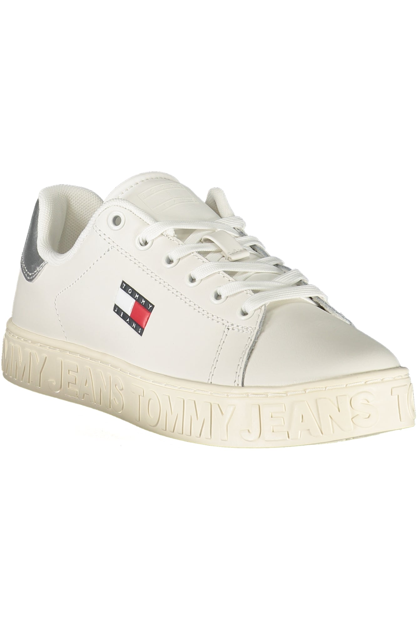 TOMMY HILFIGER WOMENS WHITE SPORTS SHOES