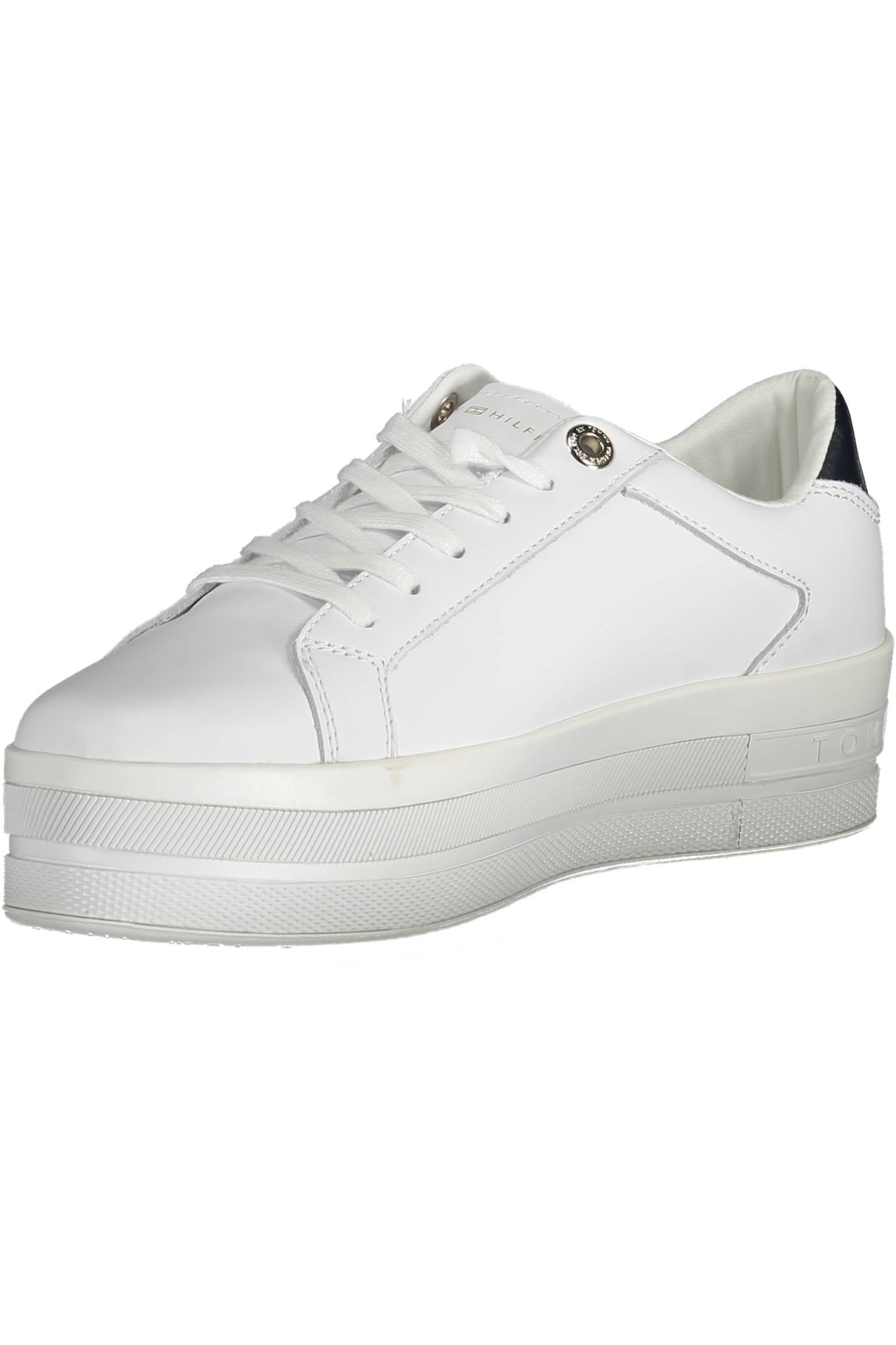 TOMMY HILFIGER WOMENS WHITE SPORTS SHOES