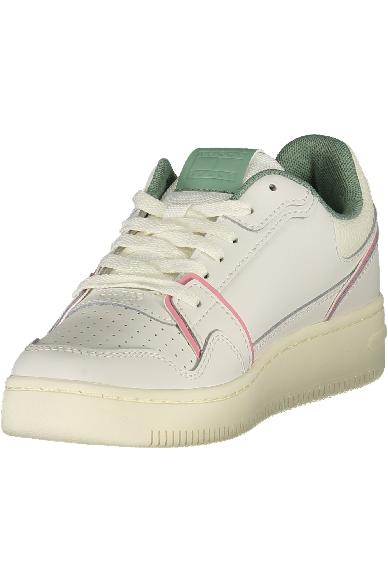 TOMMY HILFIGER WOMENS WHITE SPORTS SHOES
