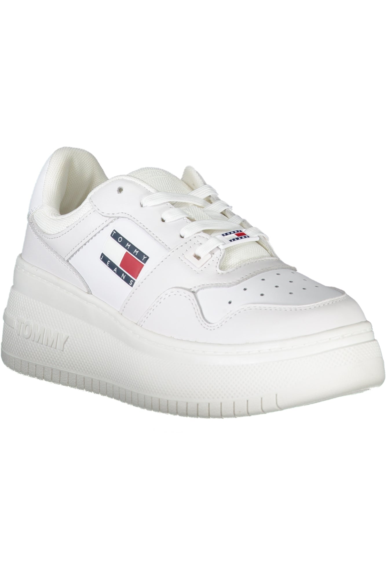 TOMMY HILFIGER WHITE WOMENS SPORTS SHOES