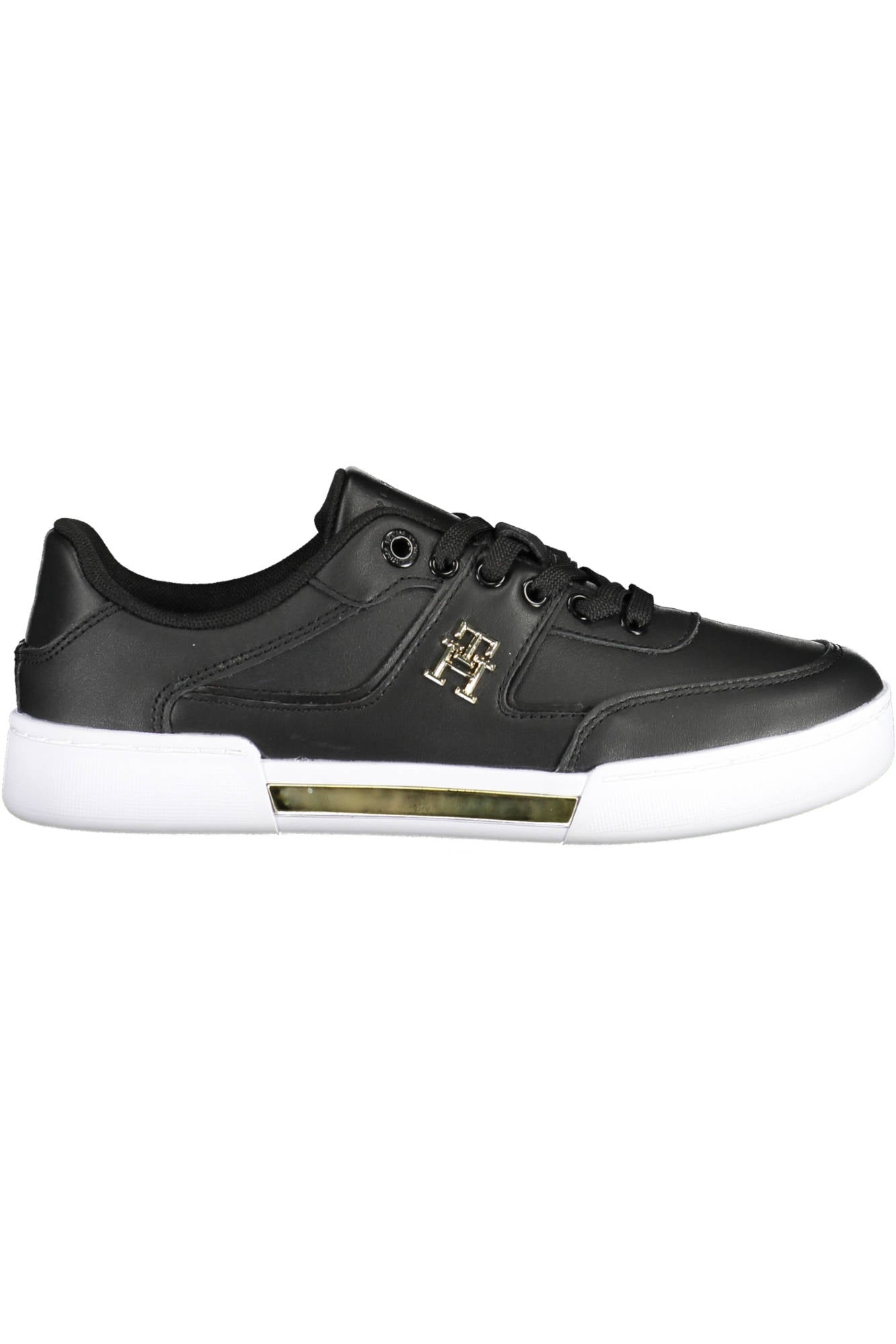 TOMMY HILFIGER BLACK WOMENS SPORT SHOES