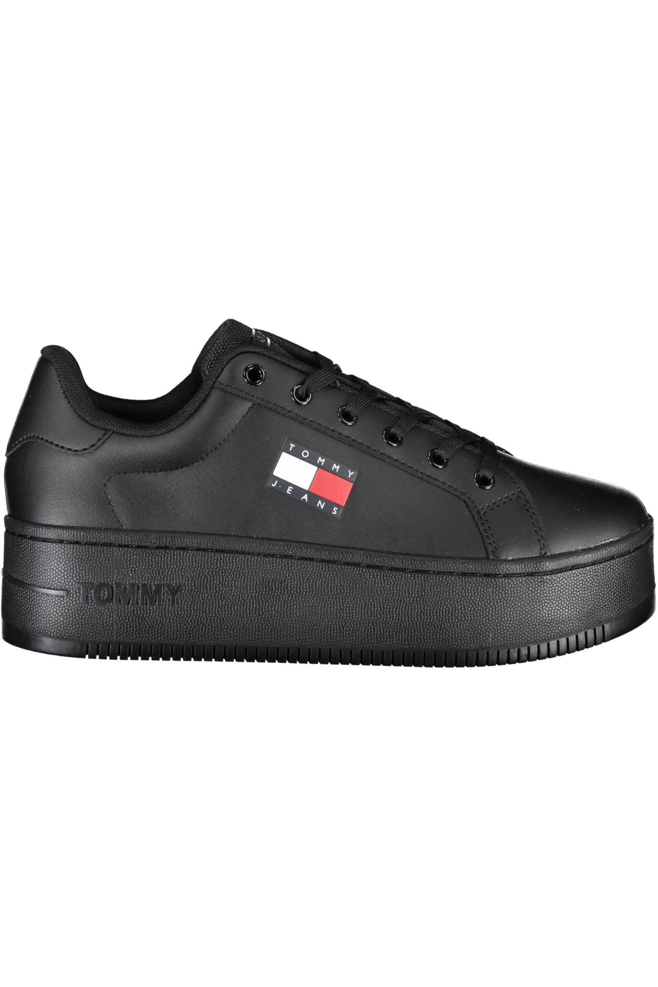 TOMMY HILFIGER BLACK WOMENS SPORTS SHOES