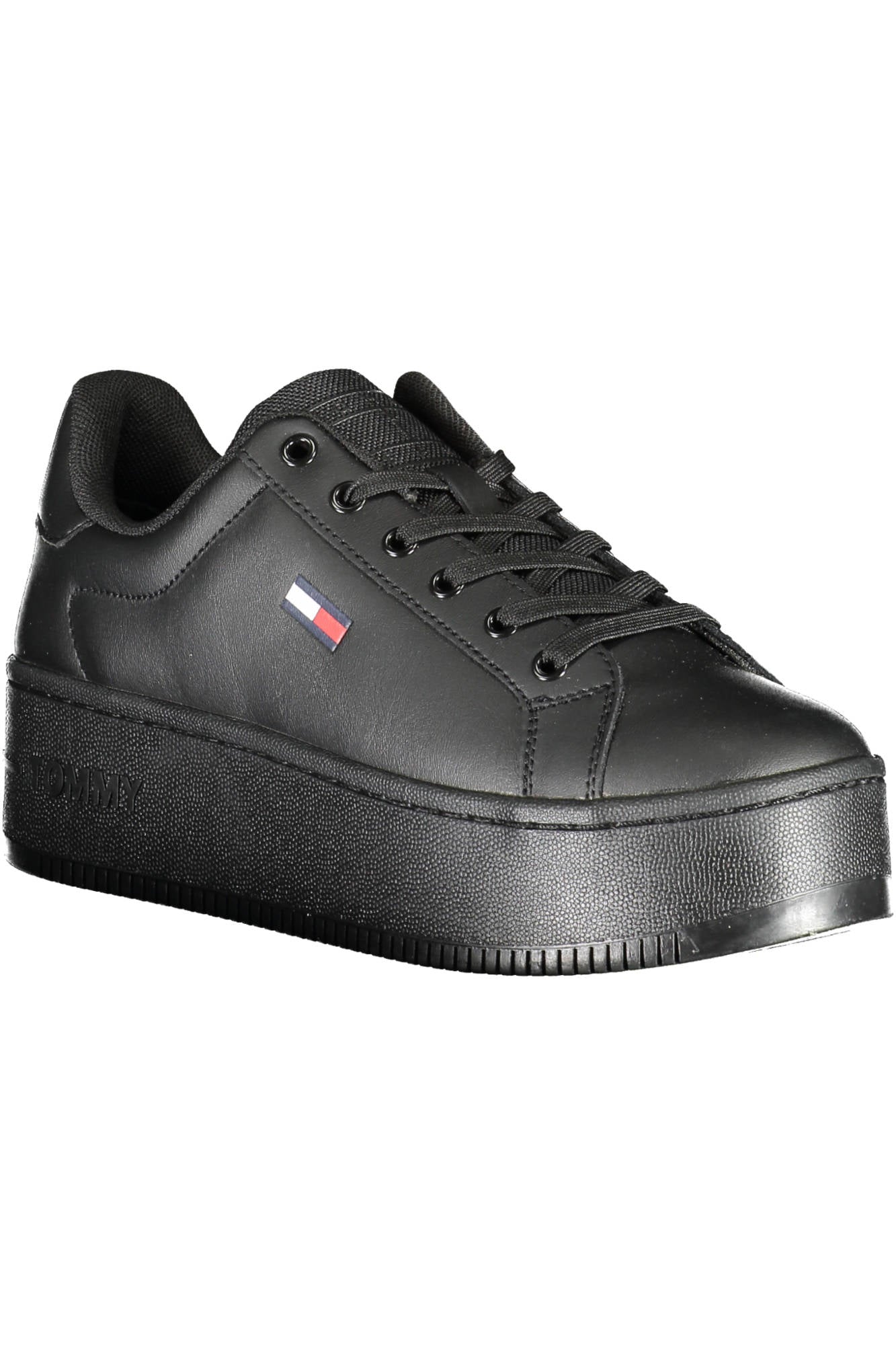 TOMMY HILFIGER BLACK WOMENS SPORT SHOES