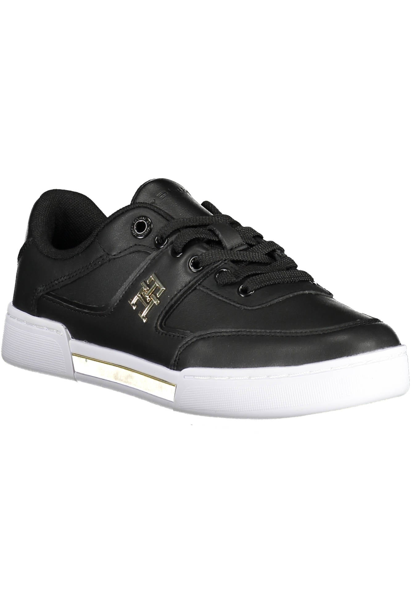 TOMMY HILFIGER BLACK WOMENS SPORT SHOES