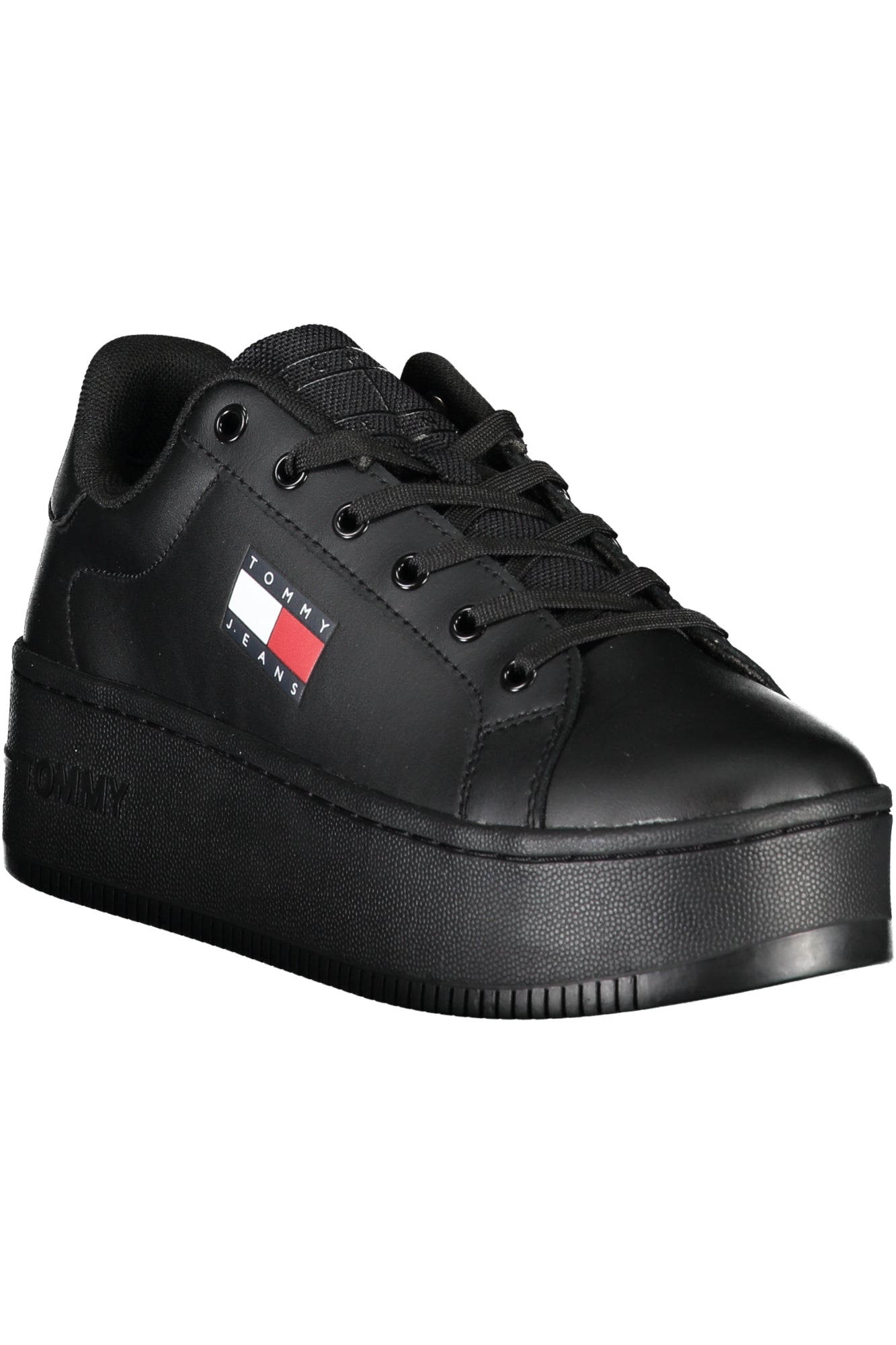 TOMMY HILFIGER BLACK WOMENS SPORTS SHOES