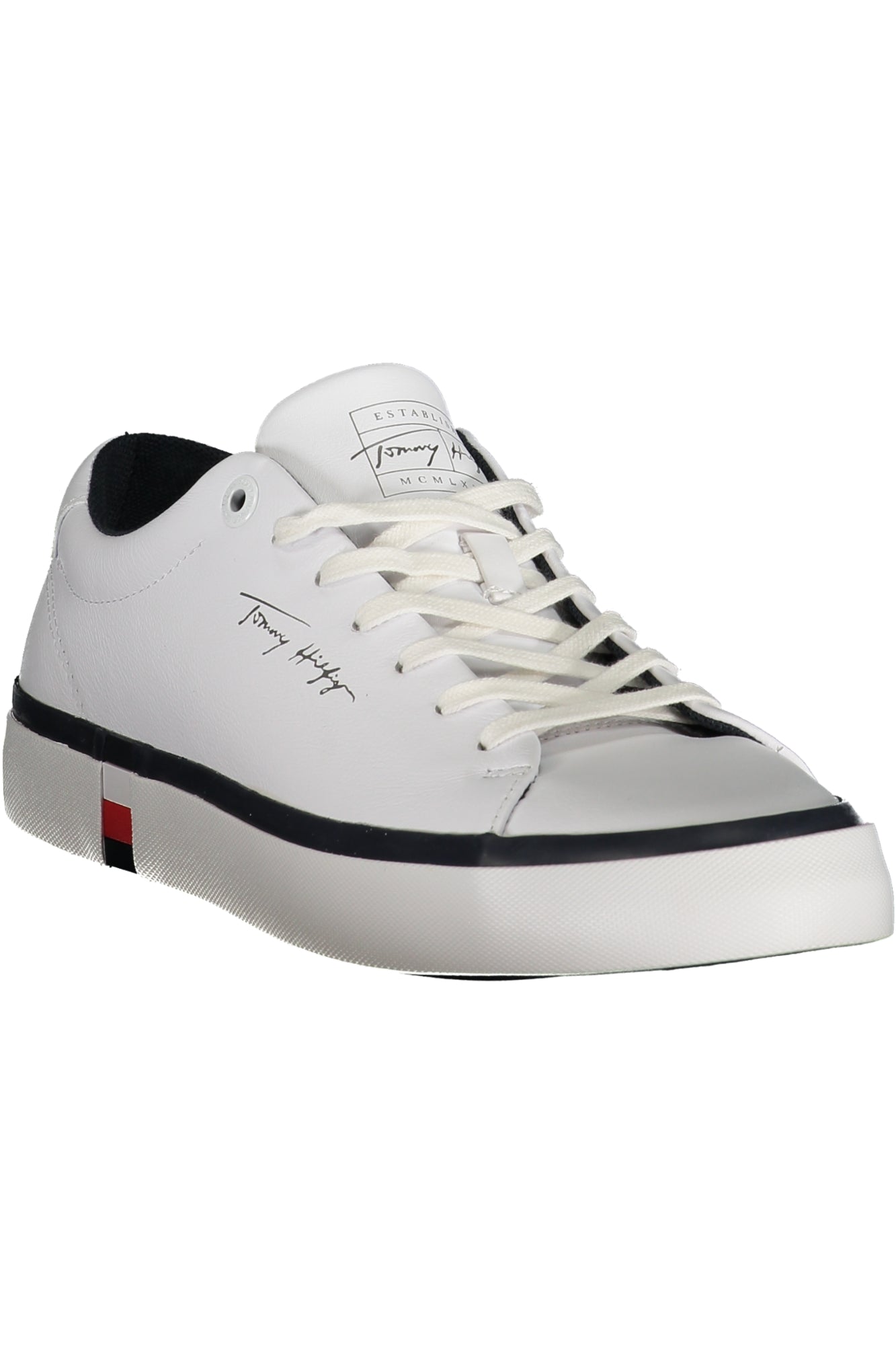 TOMMY HILFIGER MENS WHITE SPORTS SHOES