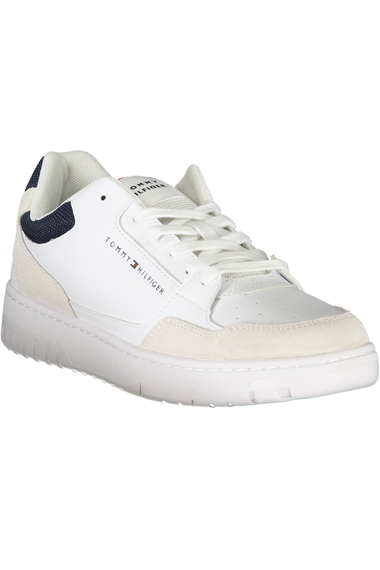 TOMMY HILFIGER MENS WHITE SPORTS SHOES