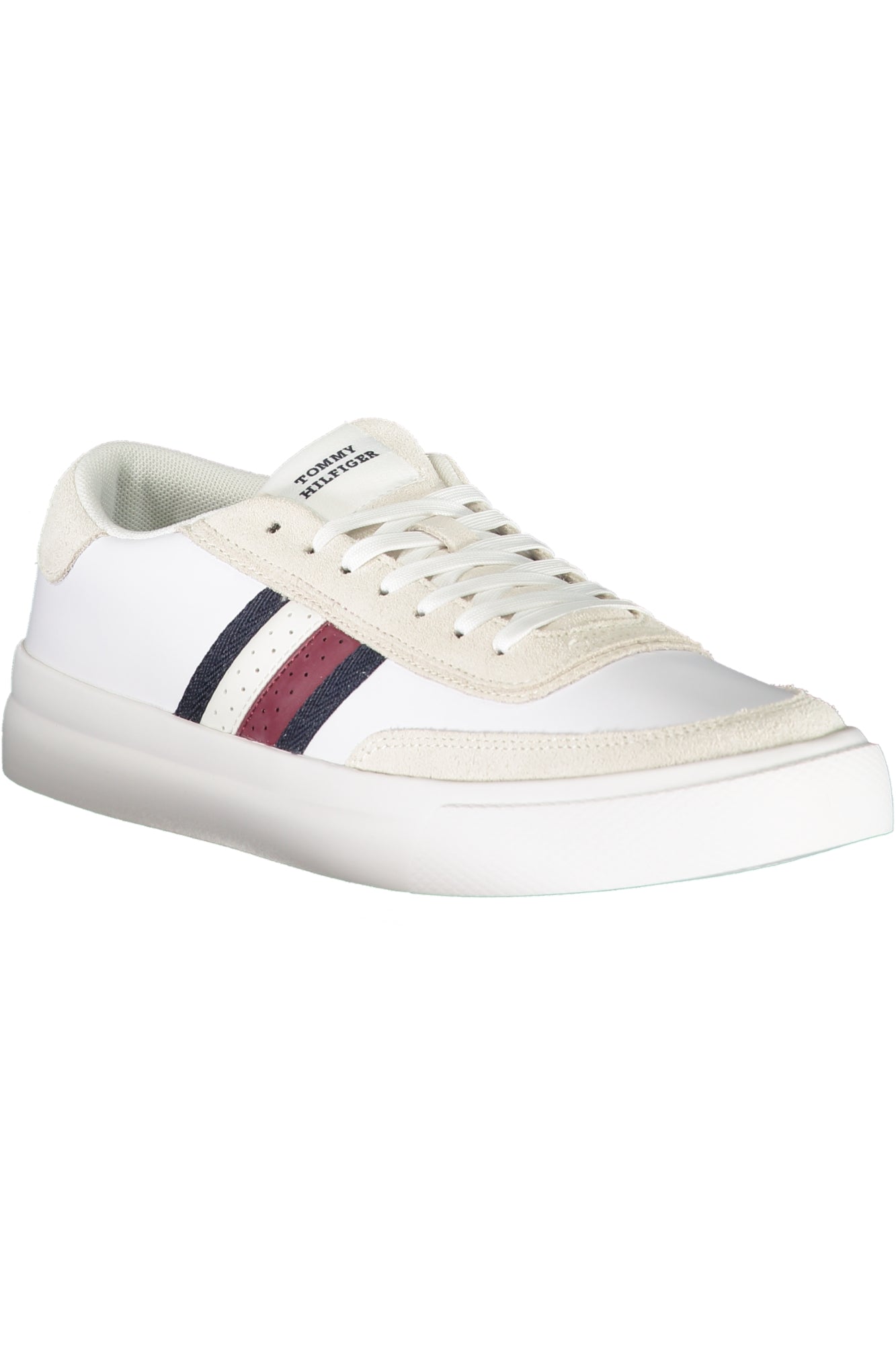 TOMMY HILFIGER MENS WHITE SPORTS SHOES