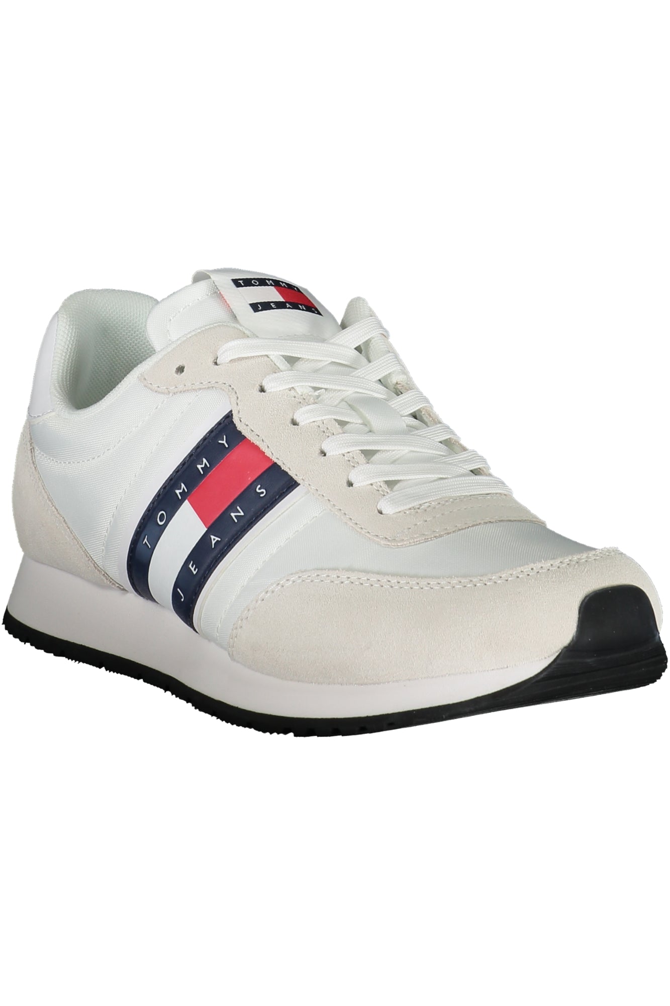 TOMMY HILFIGER MENS WHITE SPORTS SHOES
