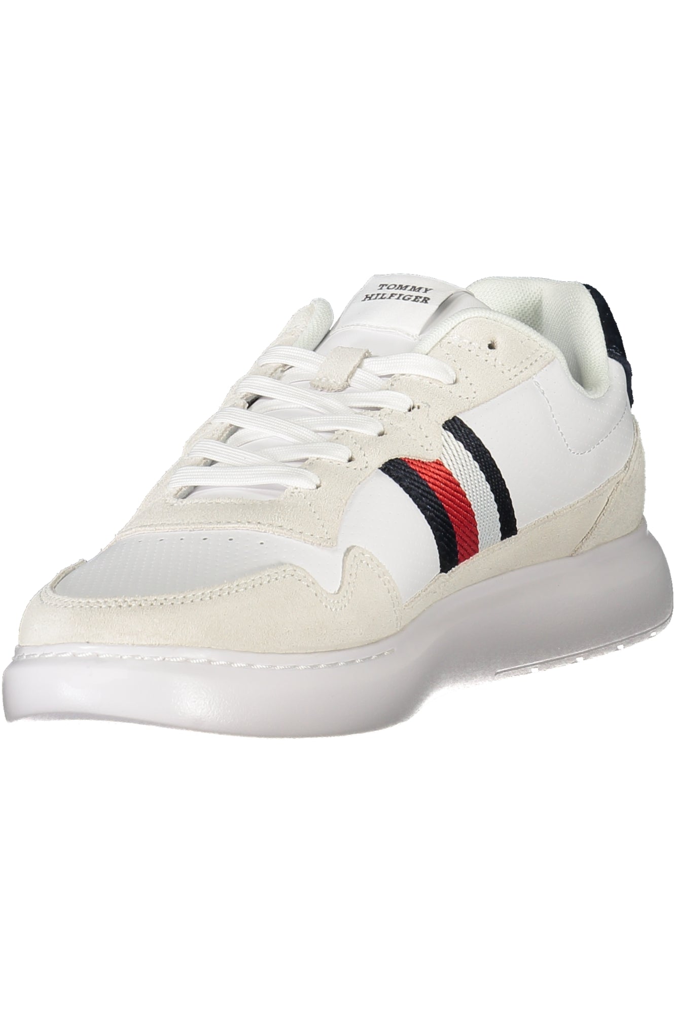 TOMMY HILFIGER MENS SPORTS SHOES WHITE