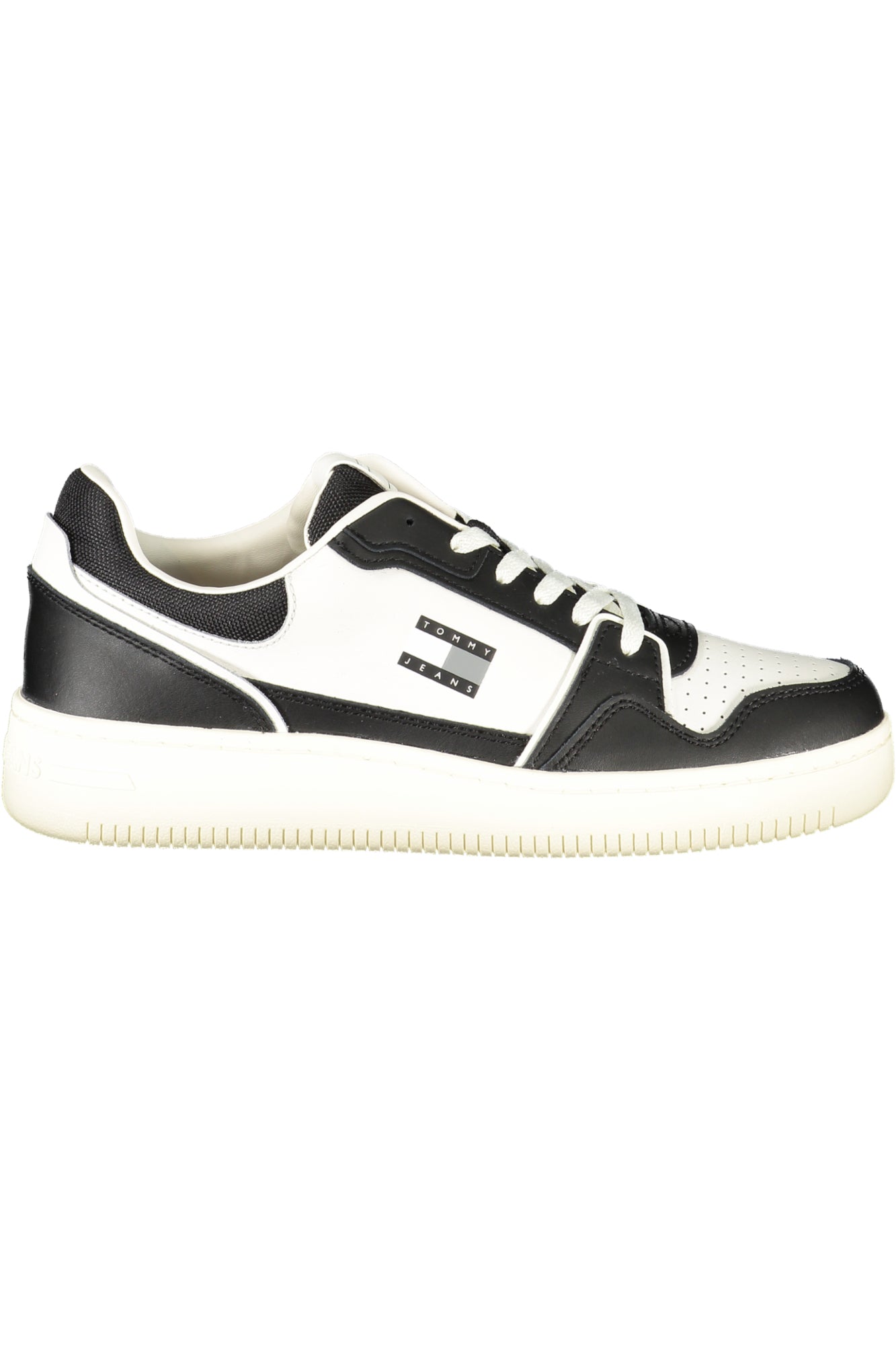TOMMY HILFIGER MENS BLACK SPORTS SHOES