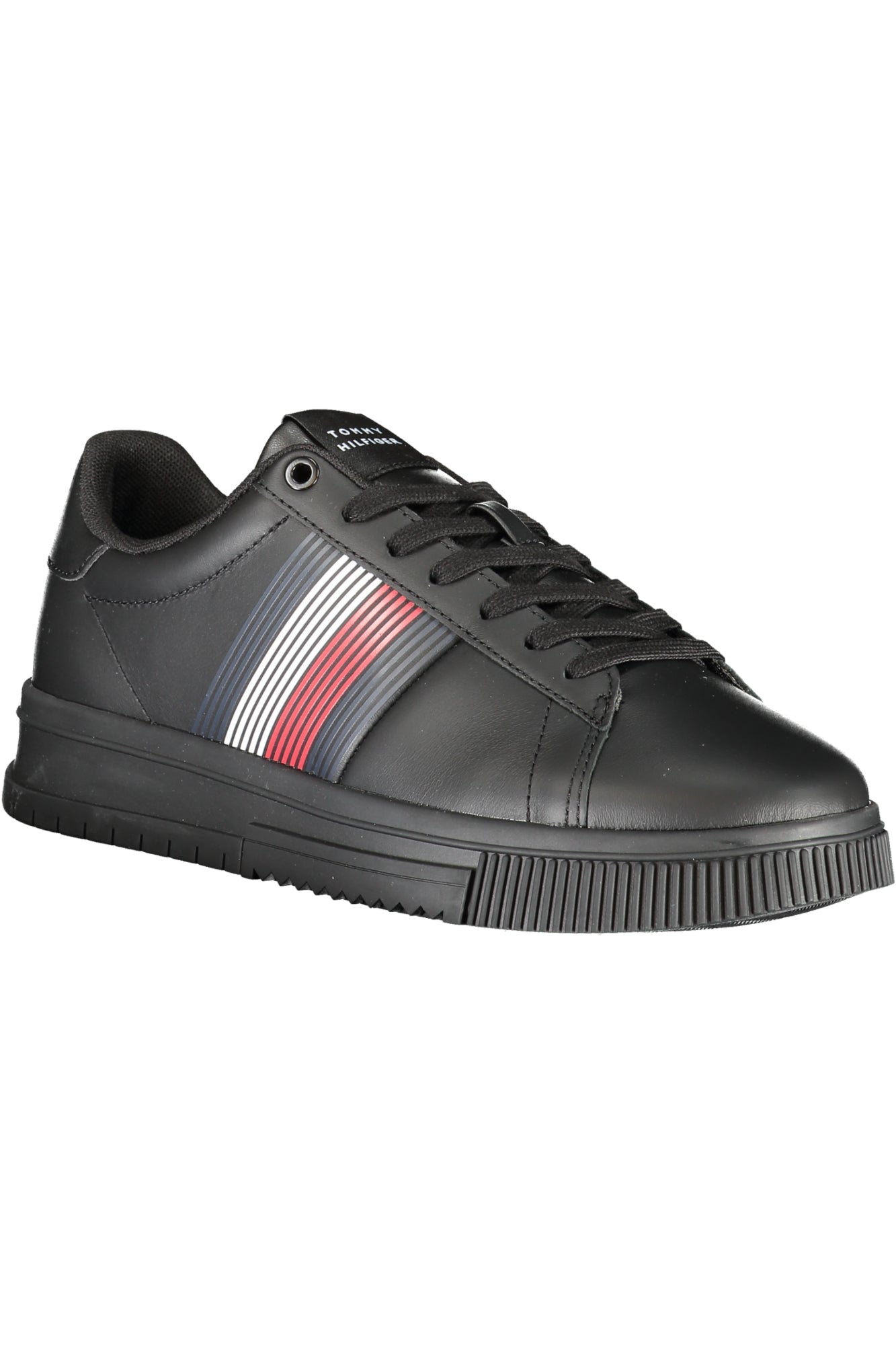 TOMMY HILFIGER BLACK MENS SPORTS SHOES