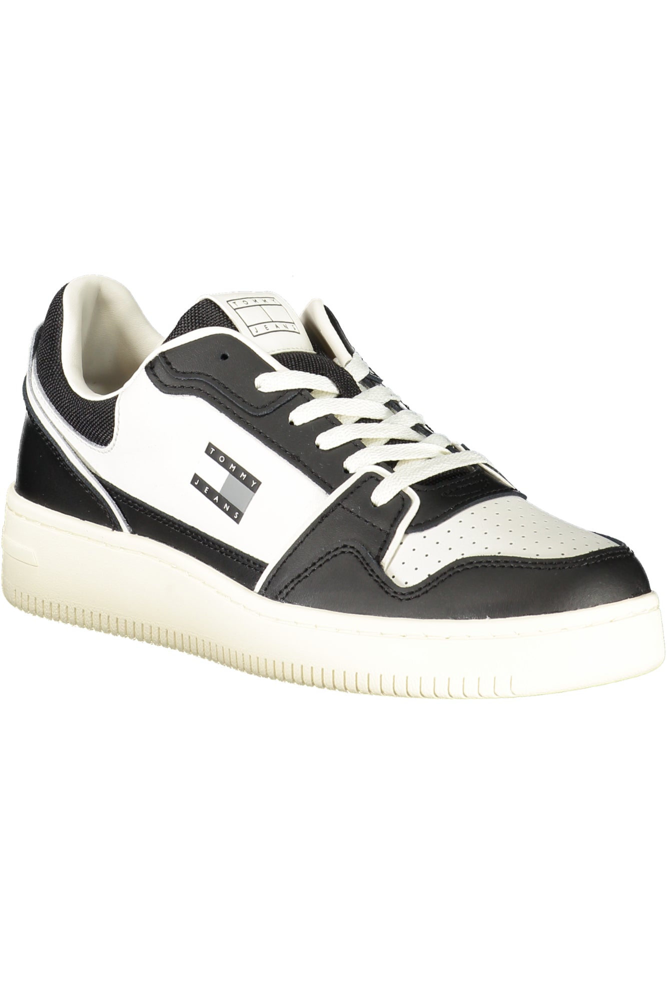 TOMMY HILFIGER MENS BLACK SPORTS SHOES