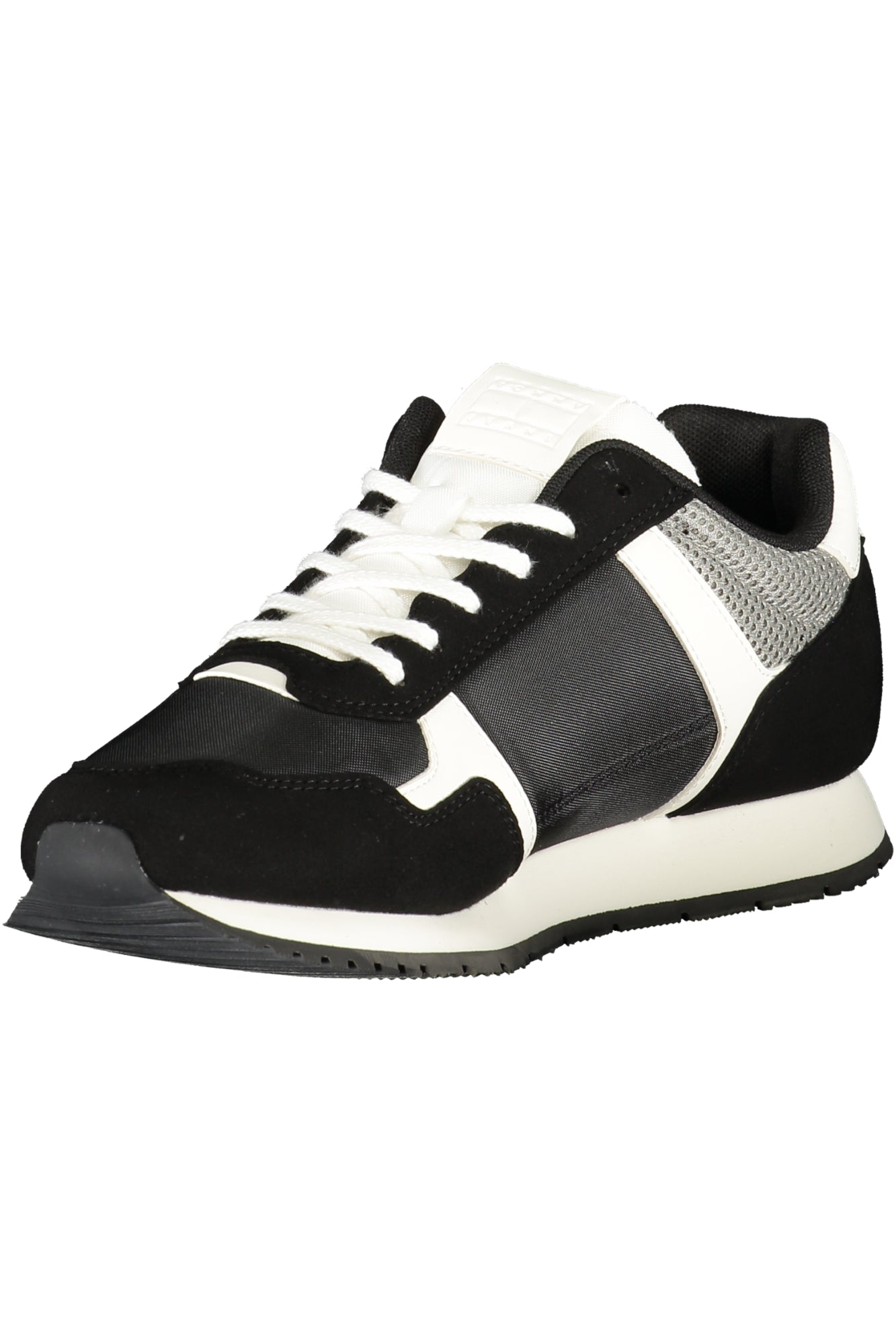 TOMMY HILFIGER MENS BLACK SPORTS SHOES