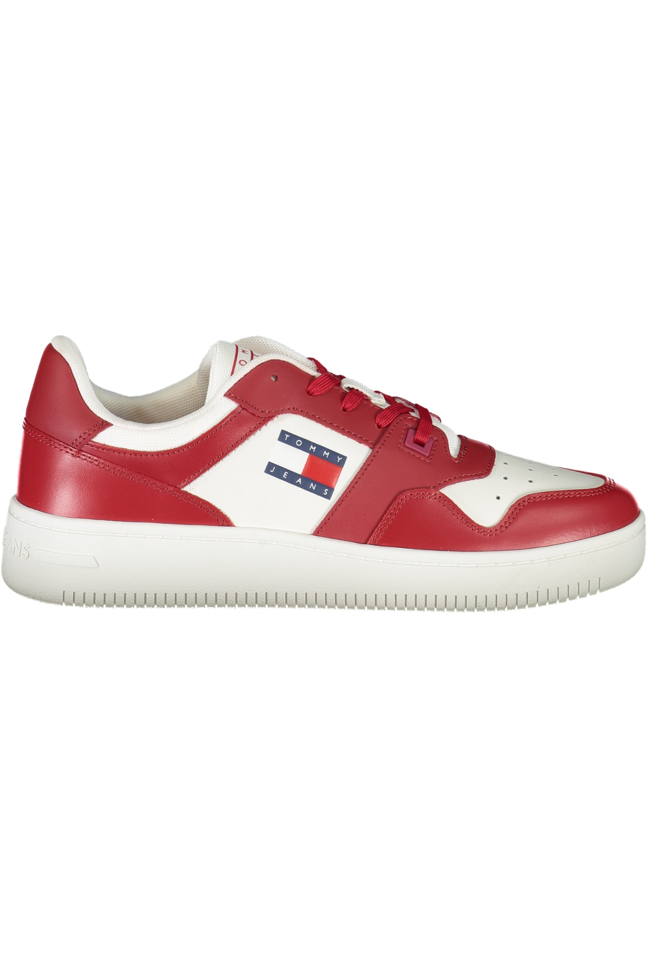 TOMMY HILFIGER MENS RED SPORTS SHOES