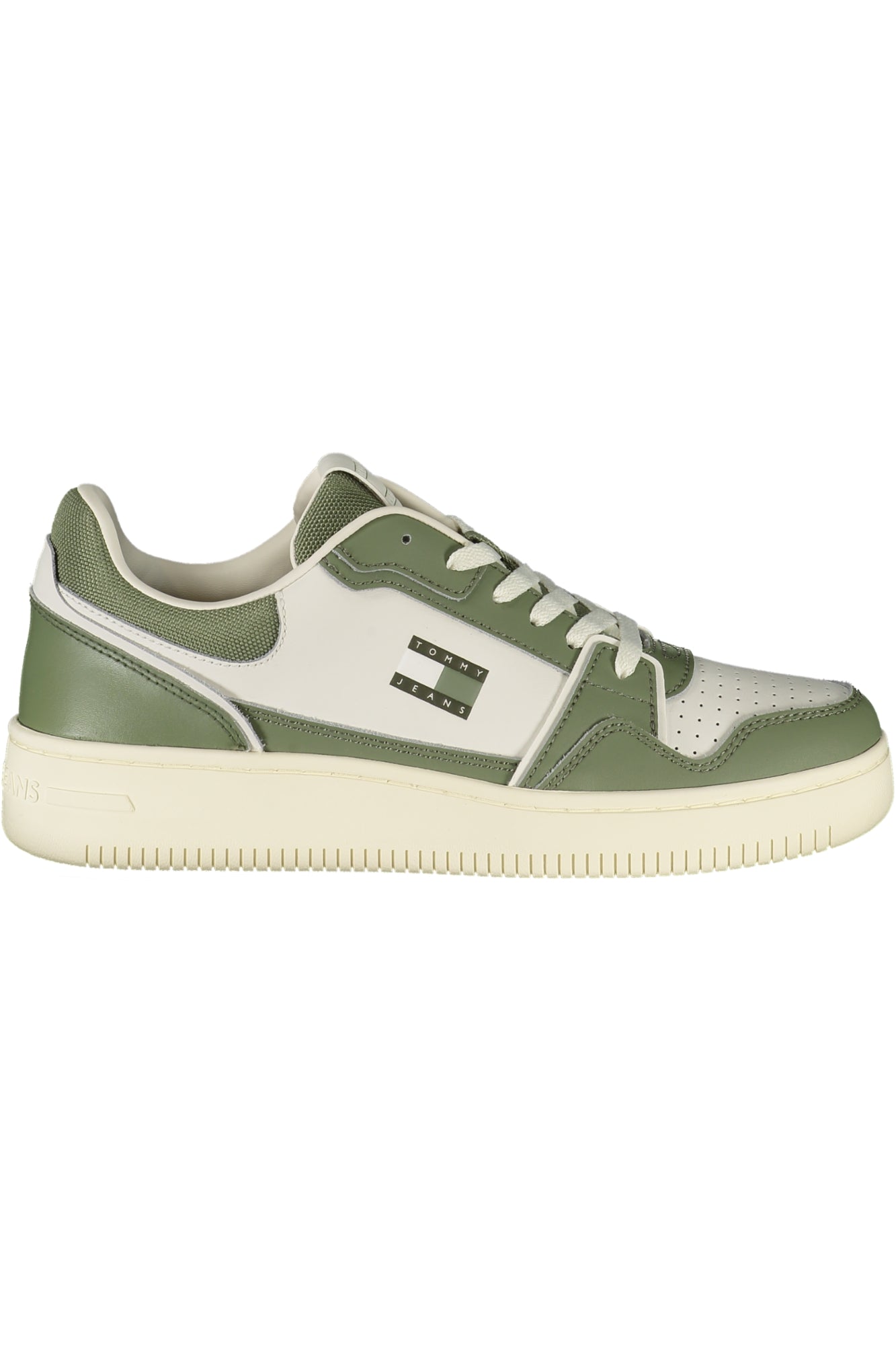 TOMMY HILFIGER MENS GREEN SPORTS SHOES